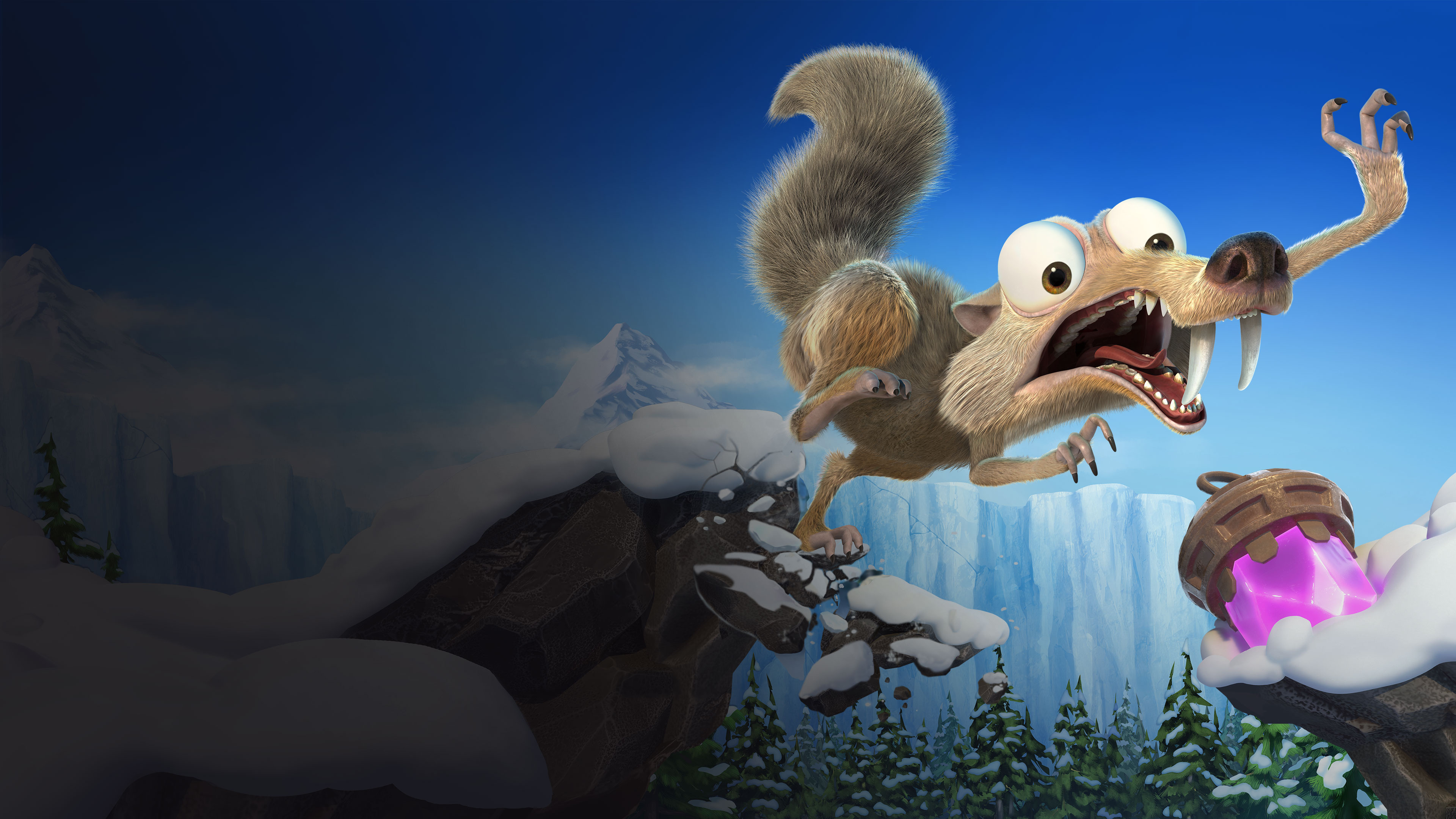 Ice Age Scrat's Nutty Adventure 3840x2160