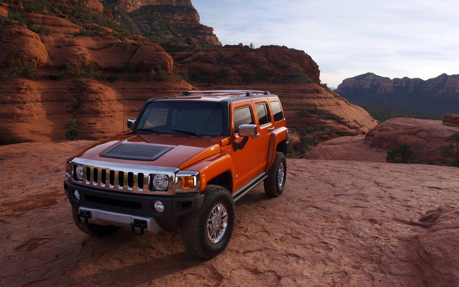 Hummer H3, Master of the roads, Iconic design, Unstoppable force, 1920x1200 HD Desktop