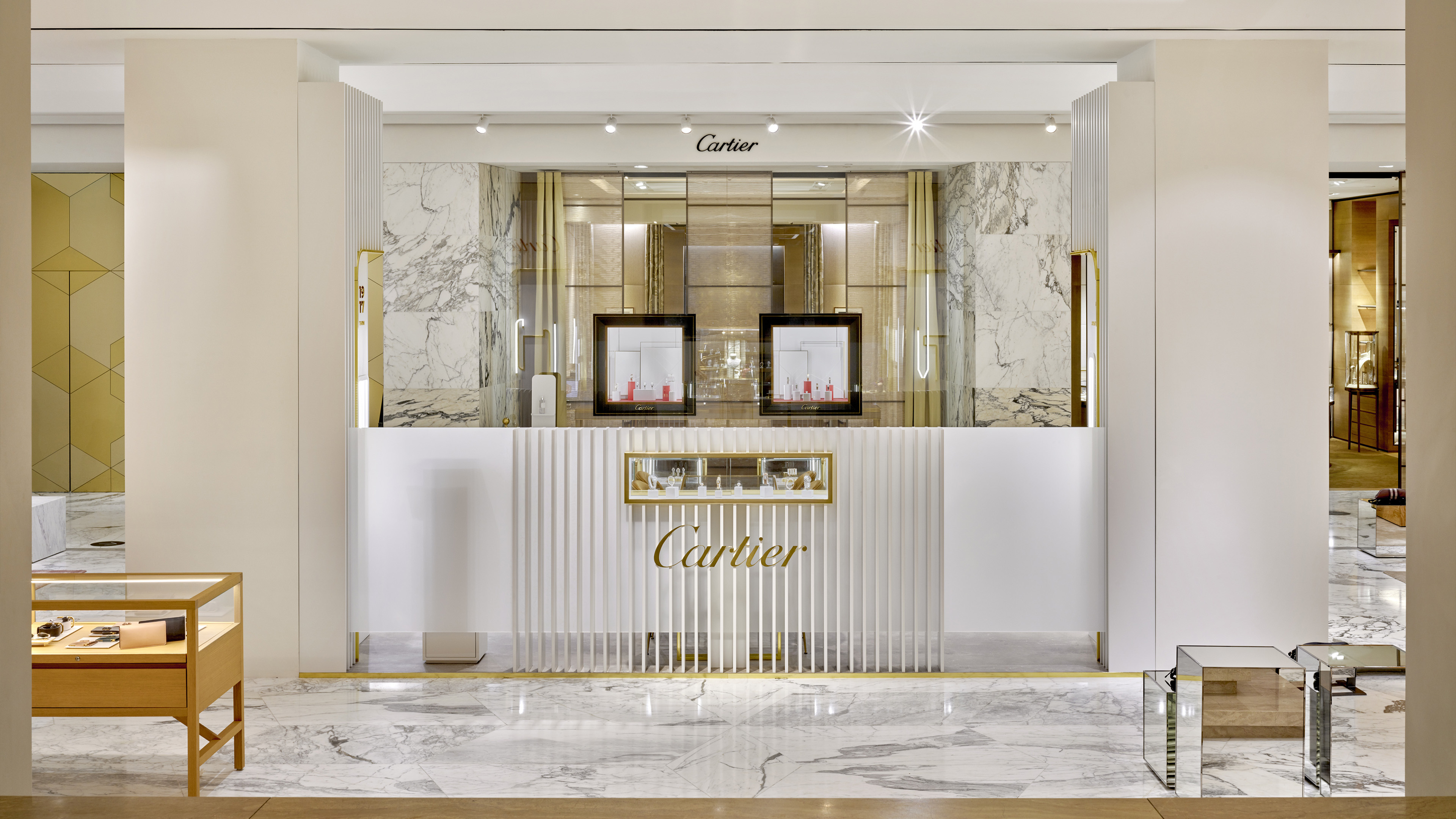 Cartier: The Culture of Design Pop-Up Boutique, Amsterdam, Netherlands. 3840x2160 4K Wallpaper.