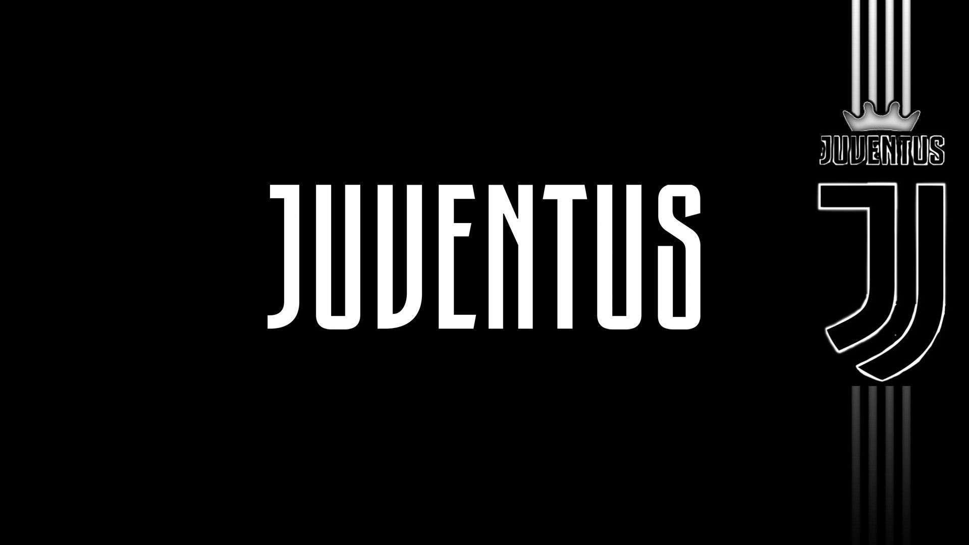 Juventus: Known as Juve, An Italian football club that plays in Serie A. 1920x1080 Full HD Background.