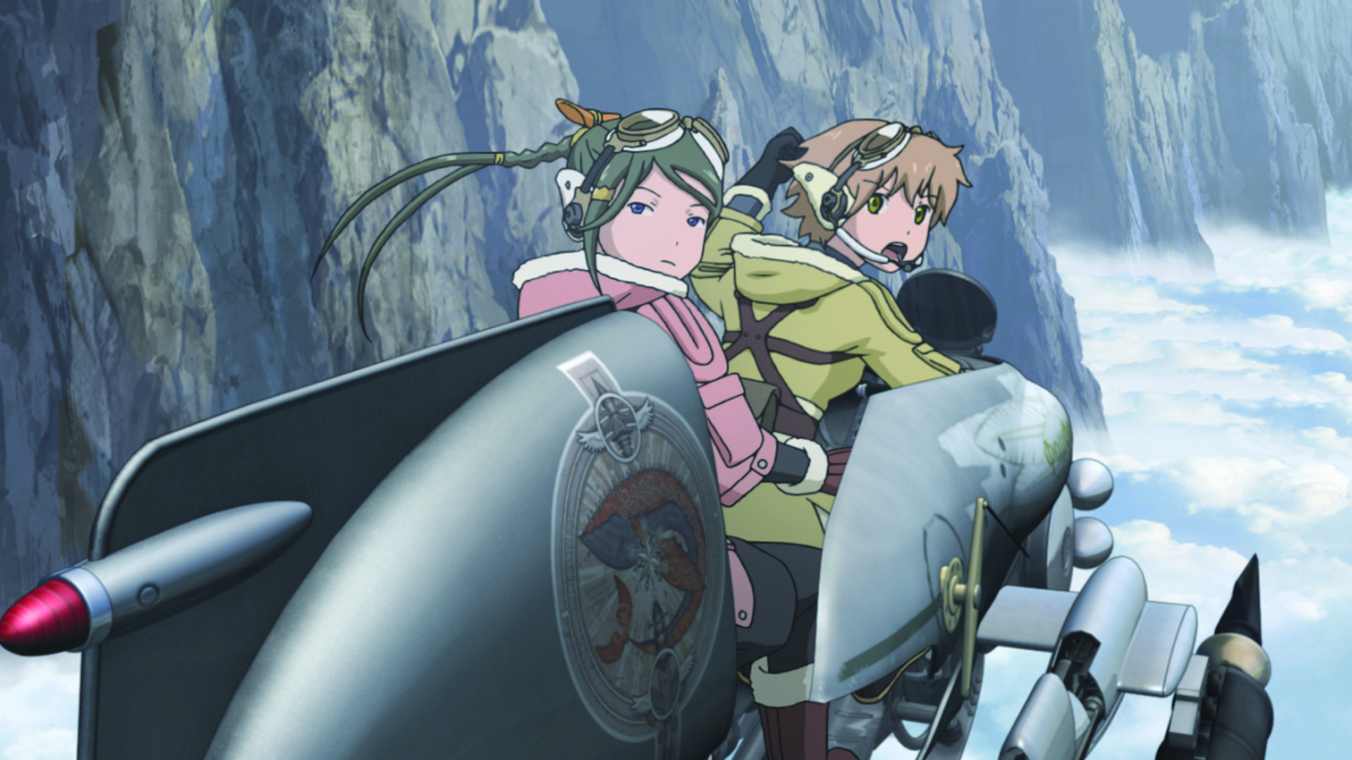 Last Exile, Spectacular scenery, Sneaky sky pirates, Unforgettable adventure, 1920x1080 Full HD Desktop