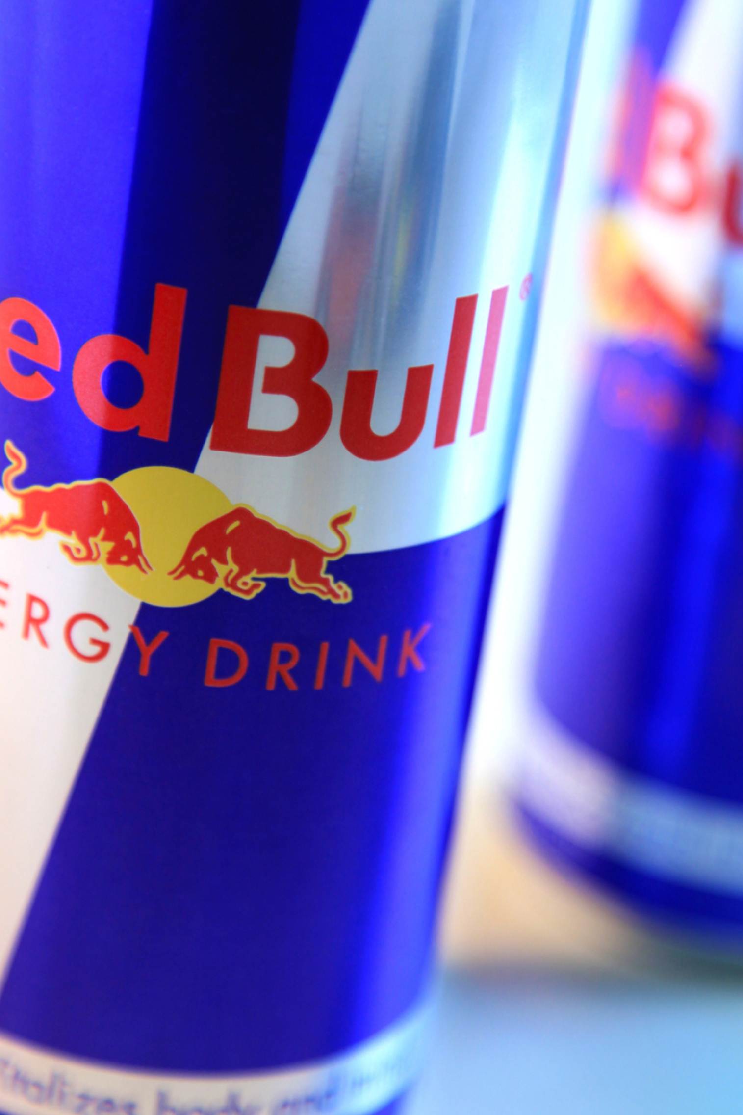 Red Bull Logo: Inspired by functional drinks from the Far East, 80 mg of caffeine. 1520x2280 HD Background.