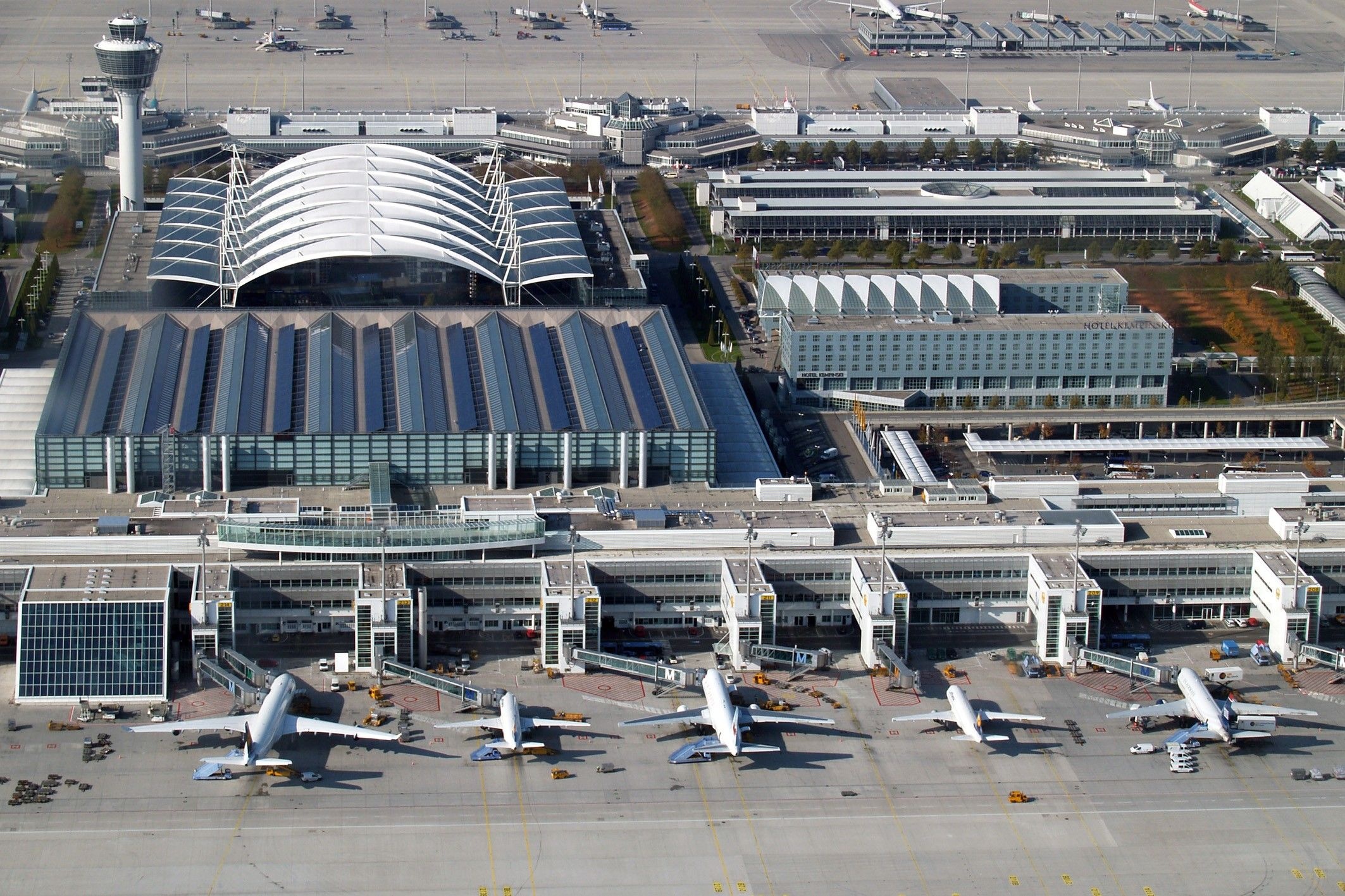 Munich Airport, International airport, ICAO EDDM, 2130x1420 HD Desktop