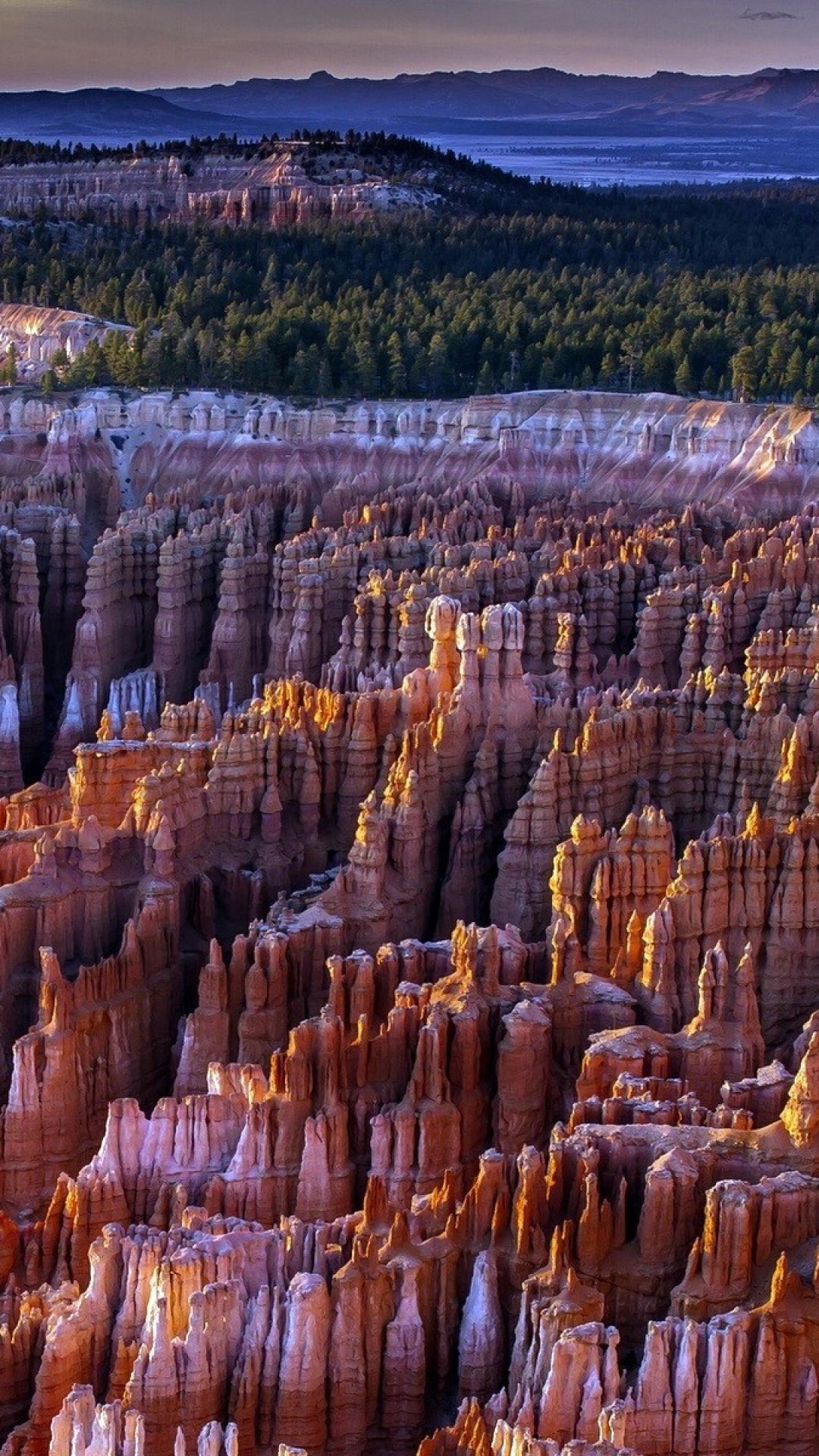 Bryce Canyon, Park scenery, Majestic cliffs, Stunning beauty, 1080x1920 Full HD Phone
