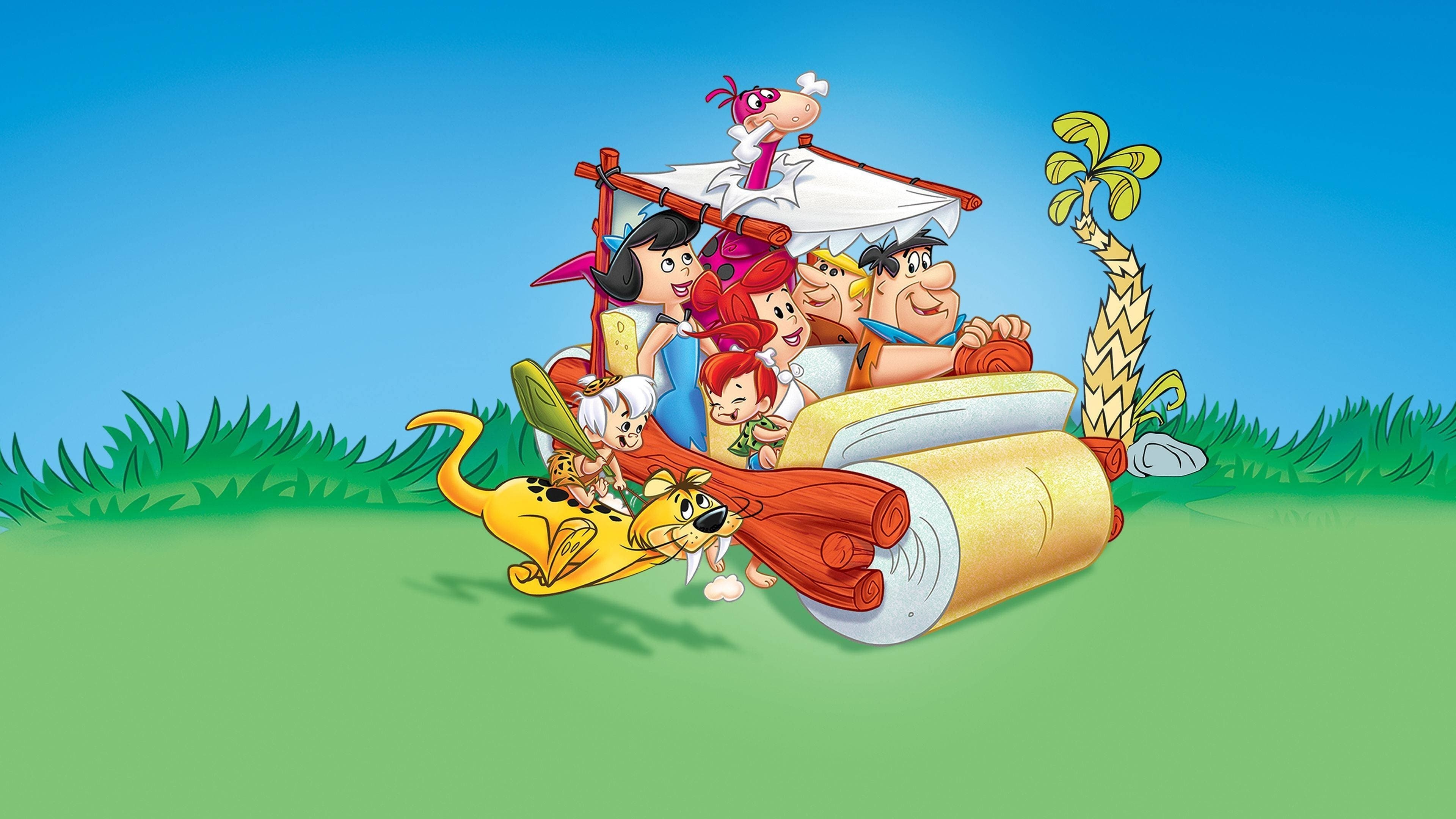 Flintstones TV series, 1960-1966, Cartoon backdrops, Movie Database TMDB, 3840x2160 4K Desktop