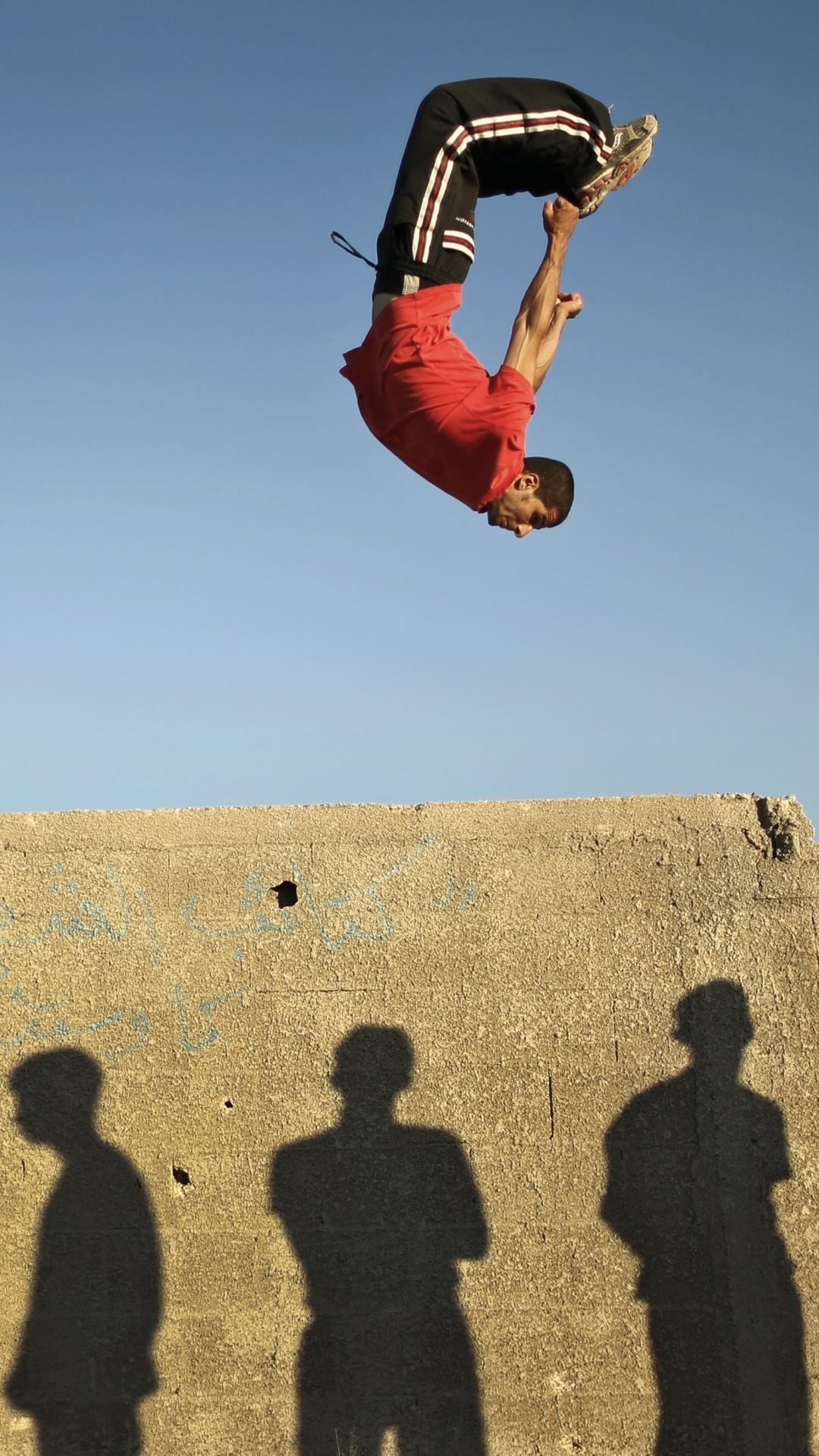 Parkour: Athletic movements, Gymnastics, Urban obstacle course, Sport. 1080x1920 Full HD Wallpaper.