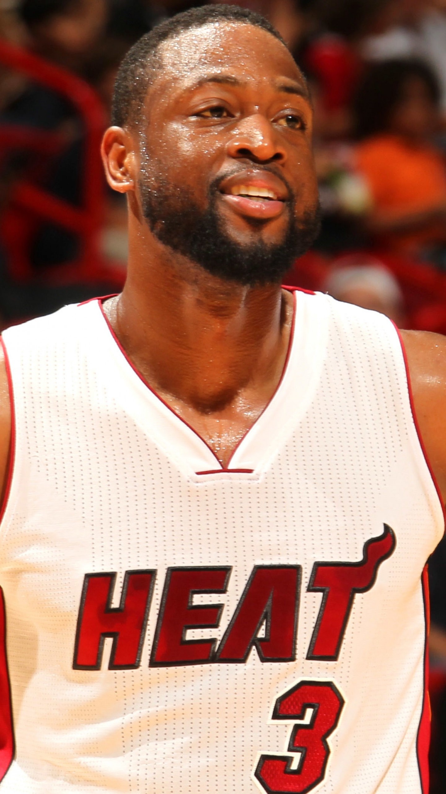 Miami Heat: Dwyane Wade, A professional basketball team based in Florida, NBA. 1440x2560 HD Wallpaper.