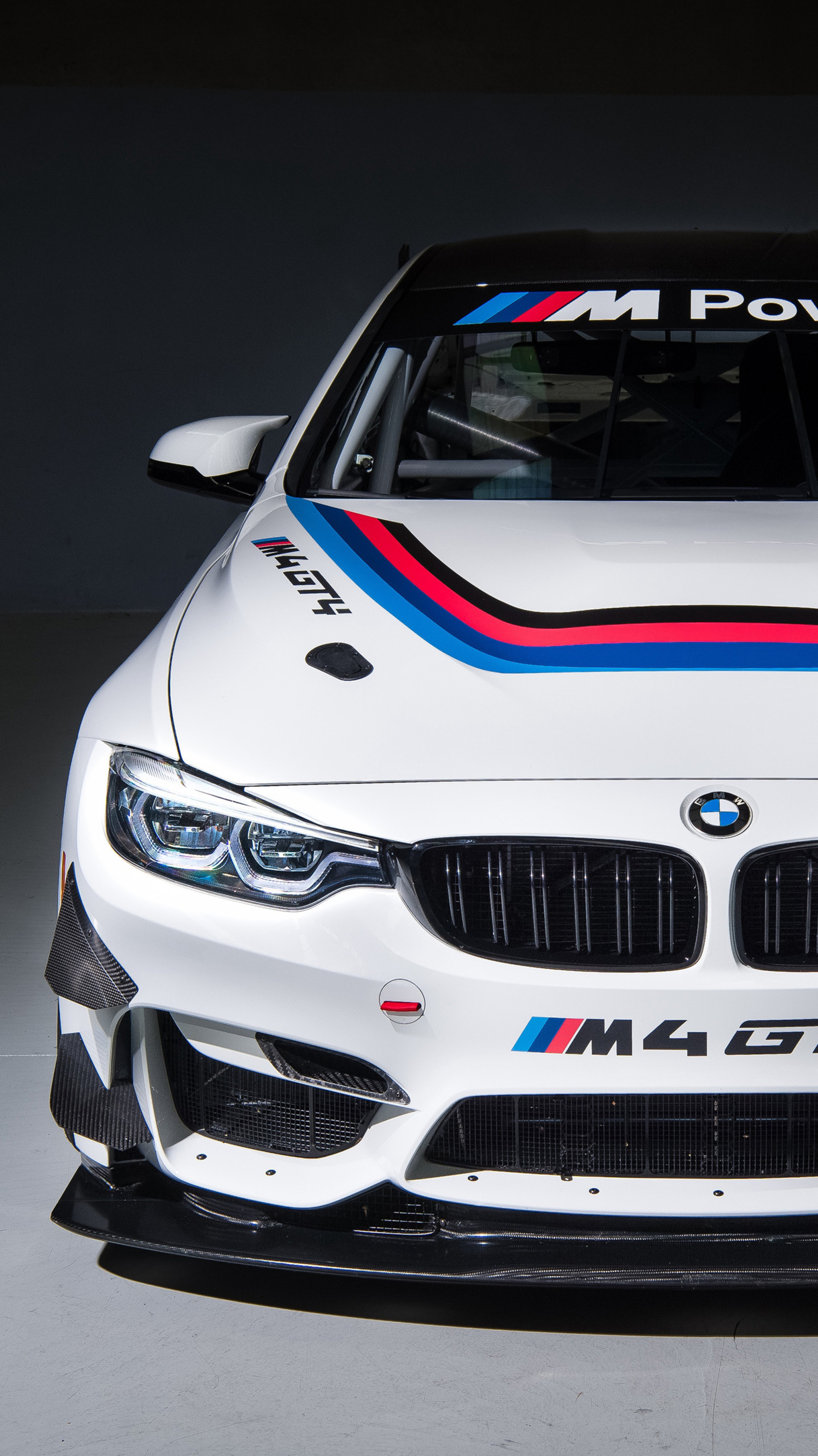 BMW M4, GT4 variant, Sony Xperia wallpapers, Eye-catching design, 2160x3840 4K Handy