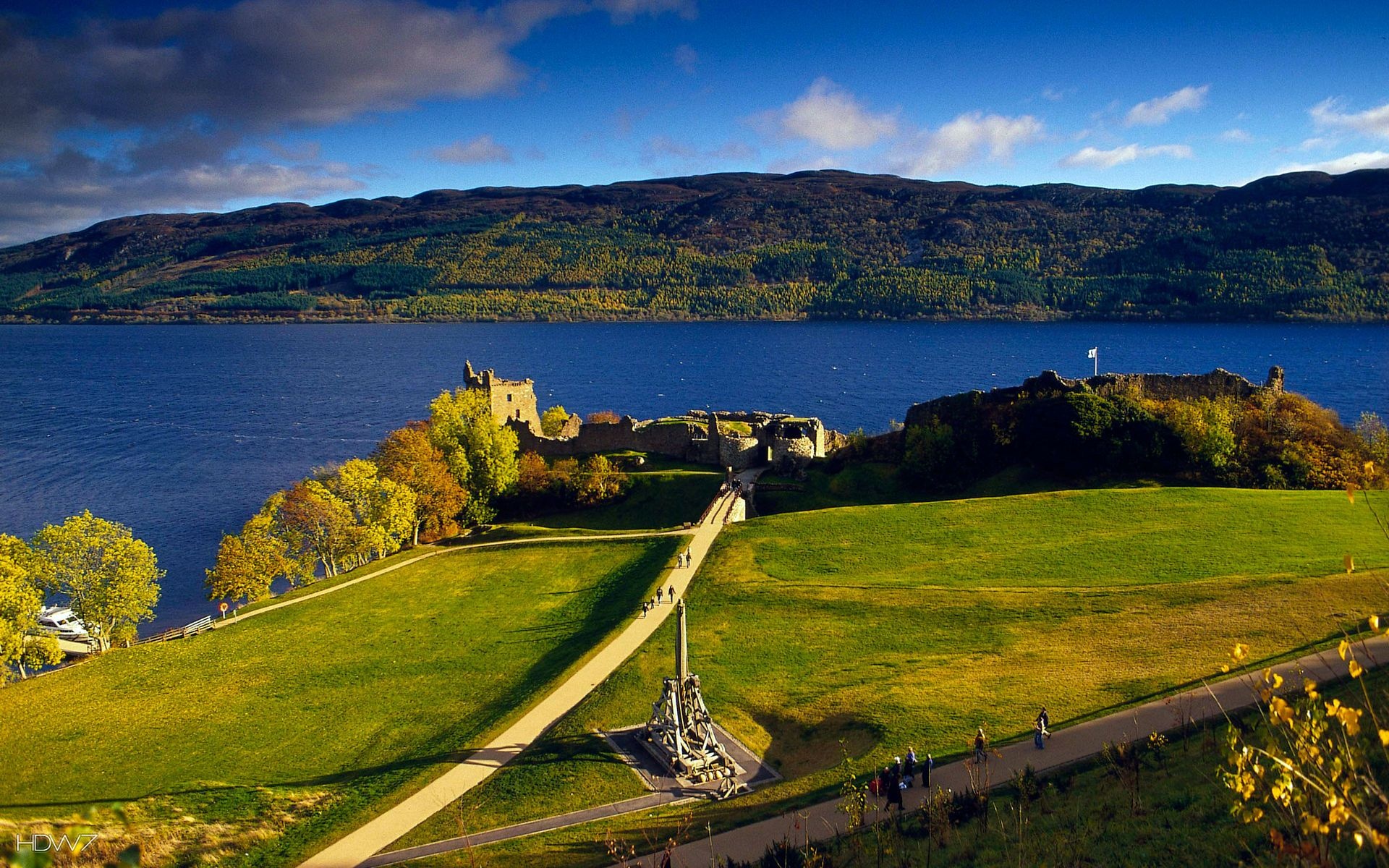 Loch Ness, Picturesque landscape, Loch Ness wallpapers, Natural beauty, 1920x1200 HD Desktop