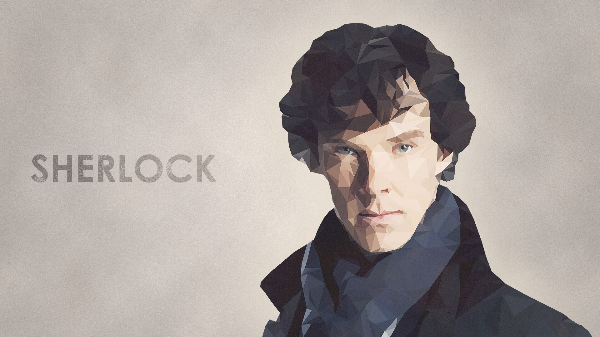 Sherlock (TV Series): Consultant Sherlock Holmes and Doctor John Watson investigate a series of connected cases and try to discover just who Moriarty is. 1920x1080 Full HD Background.