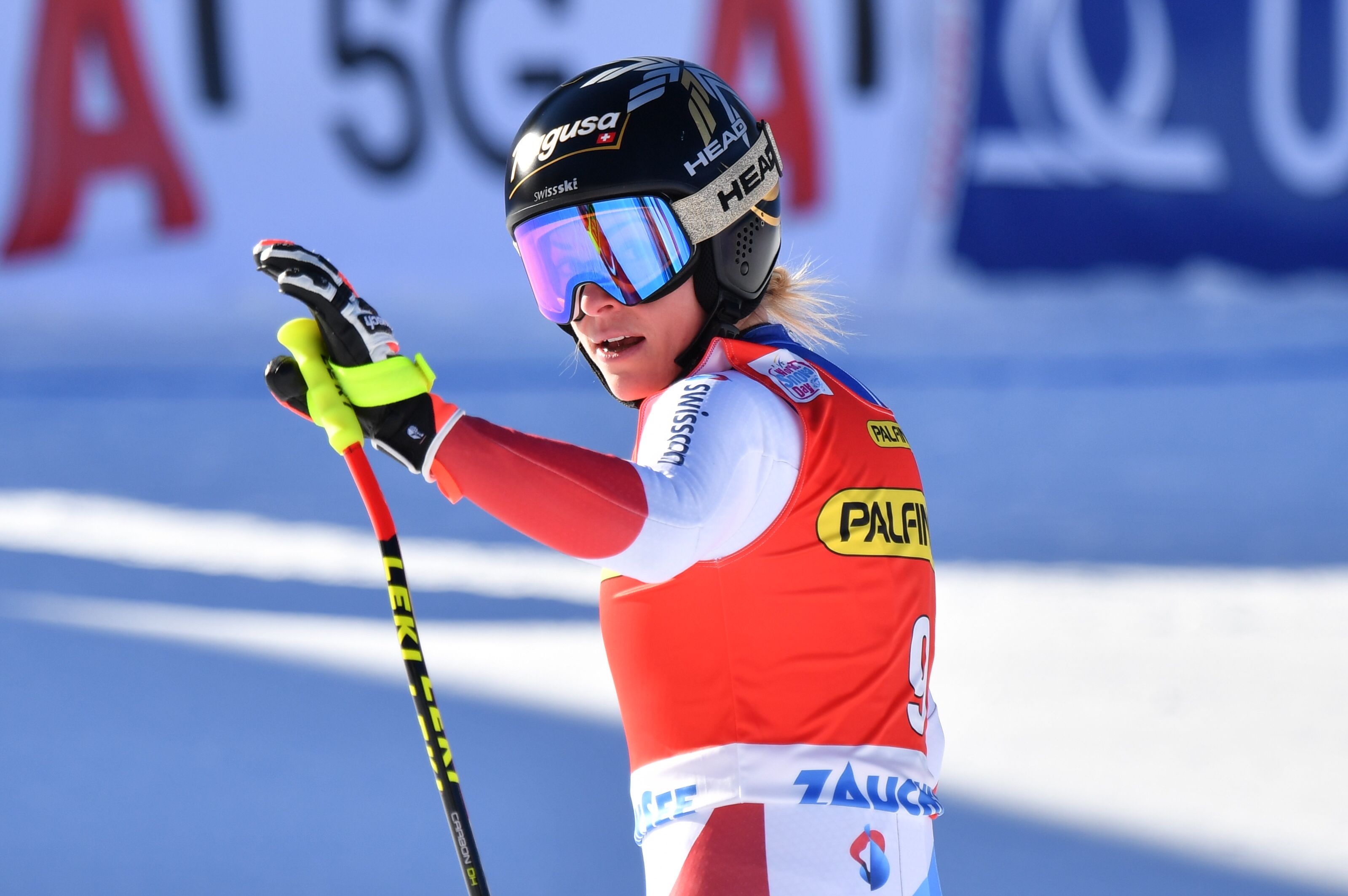 Lara Gut-Behrami, Downhill triumph, Zauchensee winner, Unstoppable force, 3200x2130 HD Desktop