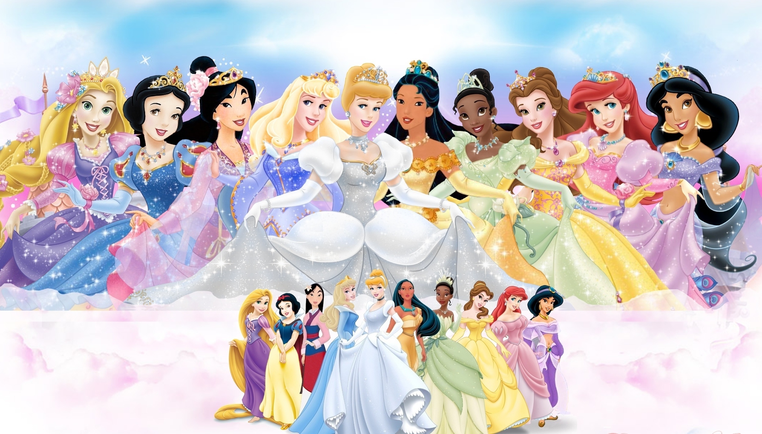 Disney princess, Princess wallpapers, Princess collection, Princess illustrations, 2500x1430 HD Desktop