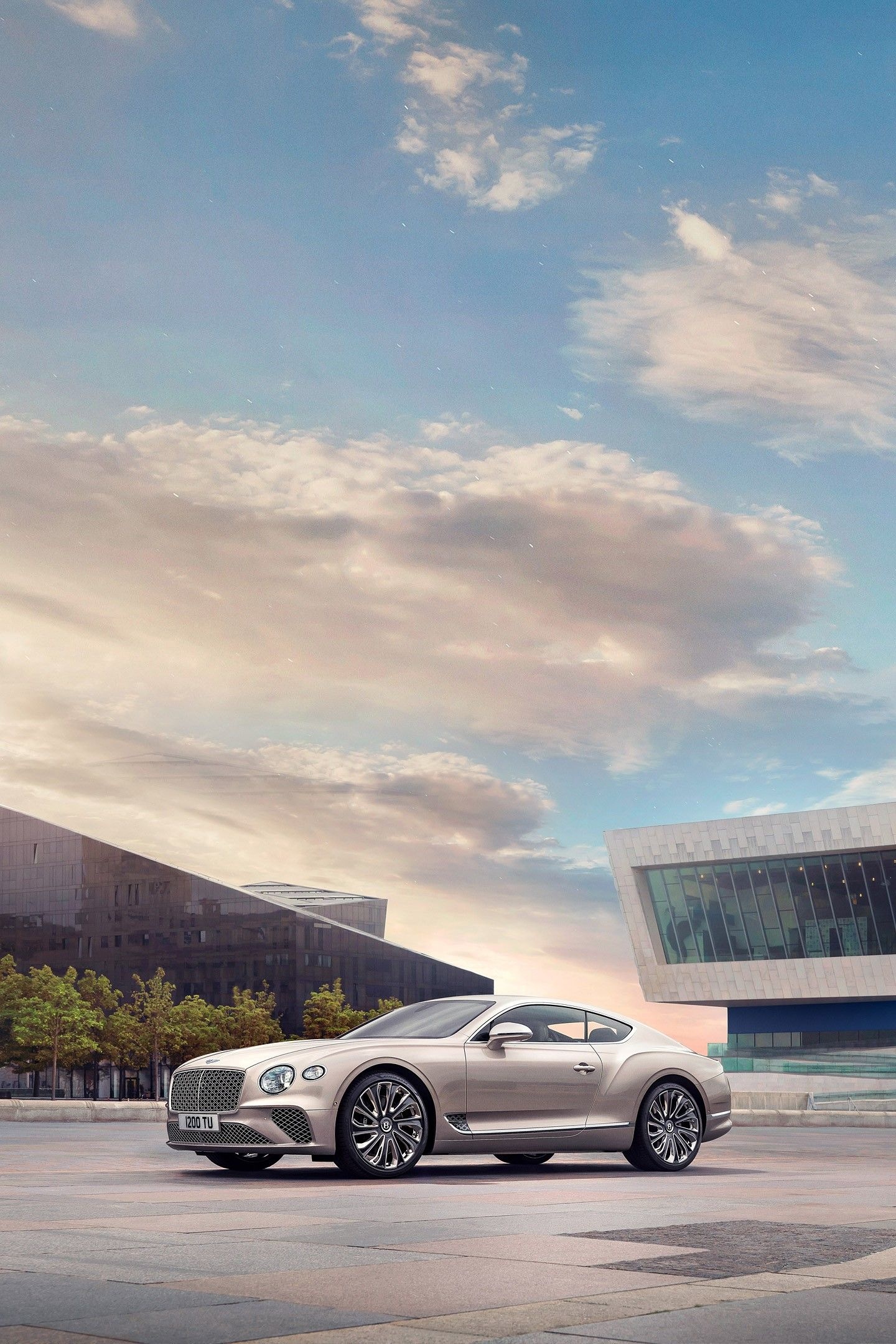 Bentley Continental GT (Auto), Full HD wallpapers, Luxury car beauty, Bentley elegance, 1440x2160 HD Phone