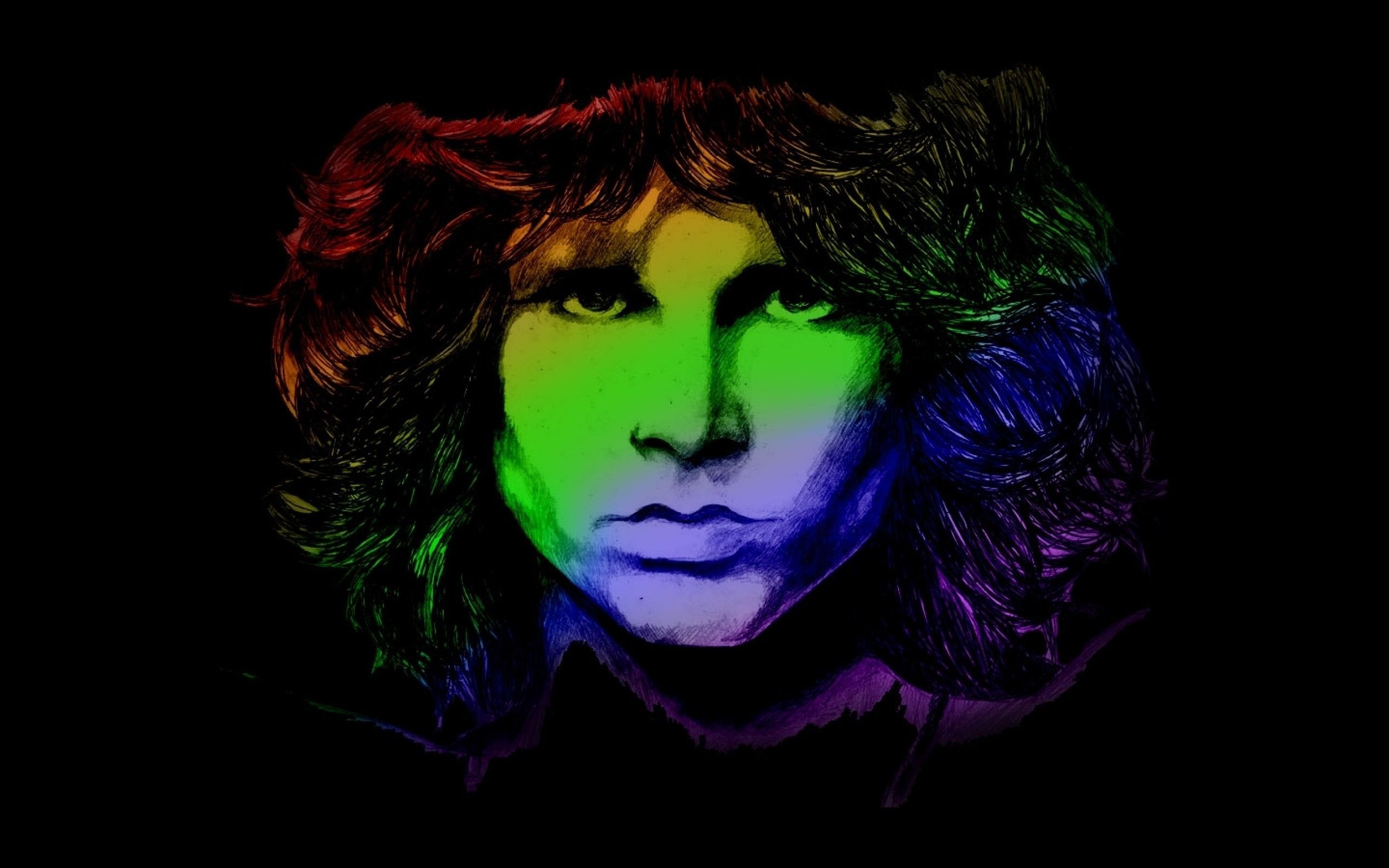 Jim Morrison, Desktop wallpapers, Celeb artist, High-quality images, 2560x1600 HD Desktop
