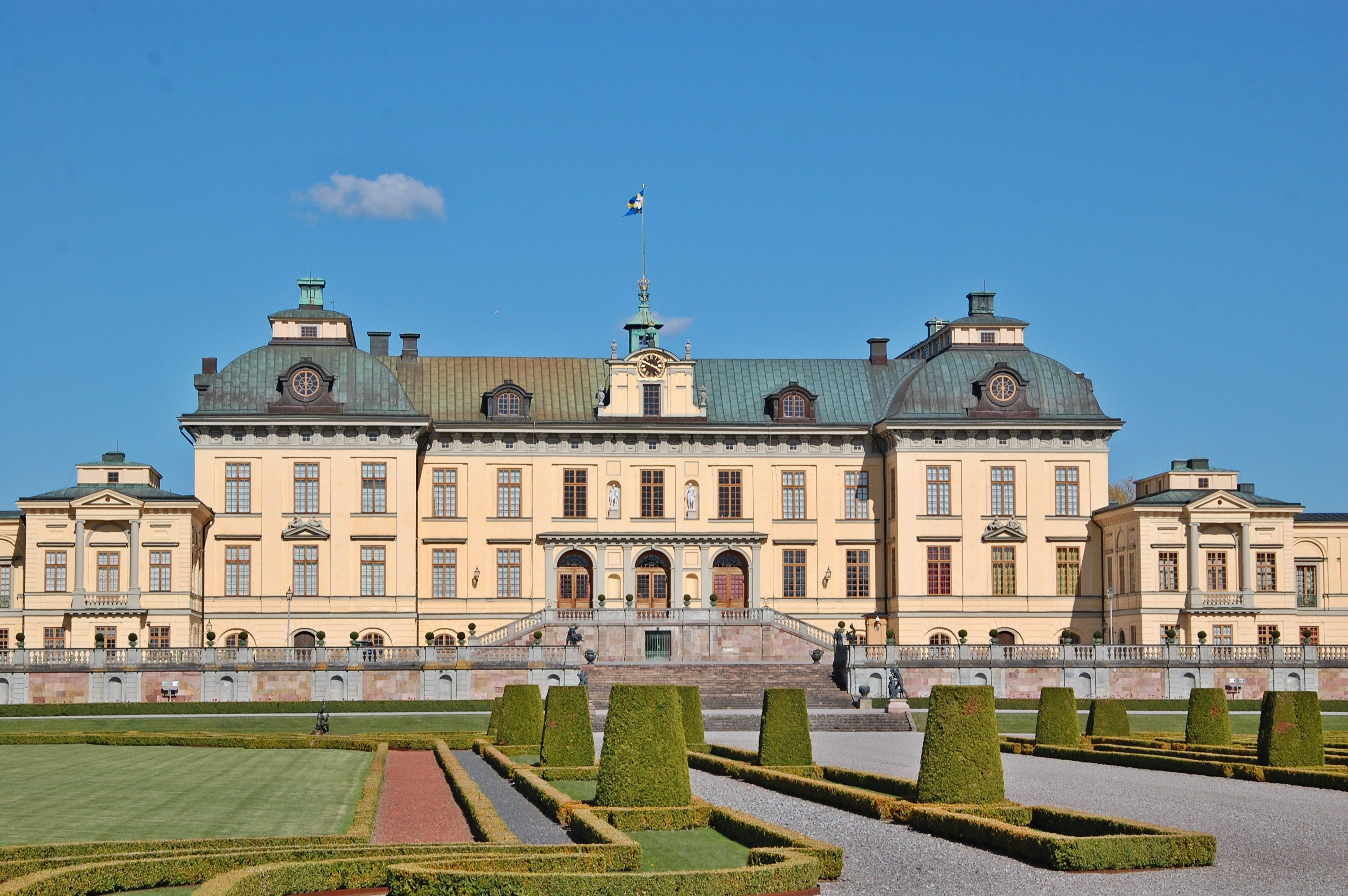 Schloss Drottningholm, ein schwedisches Architekturwunder, 3010x2000 HD Desktop