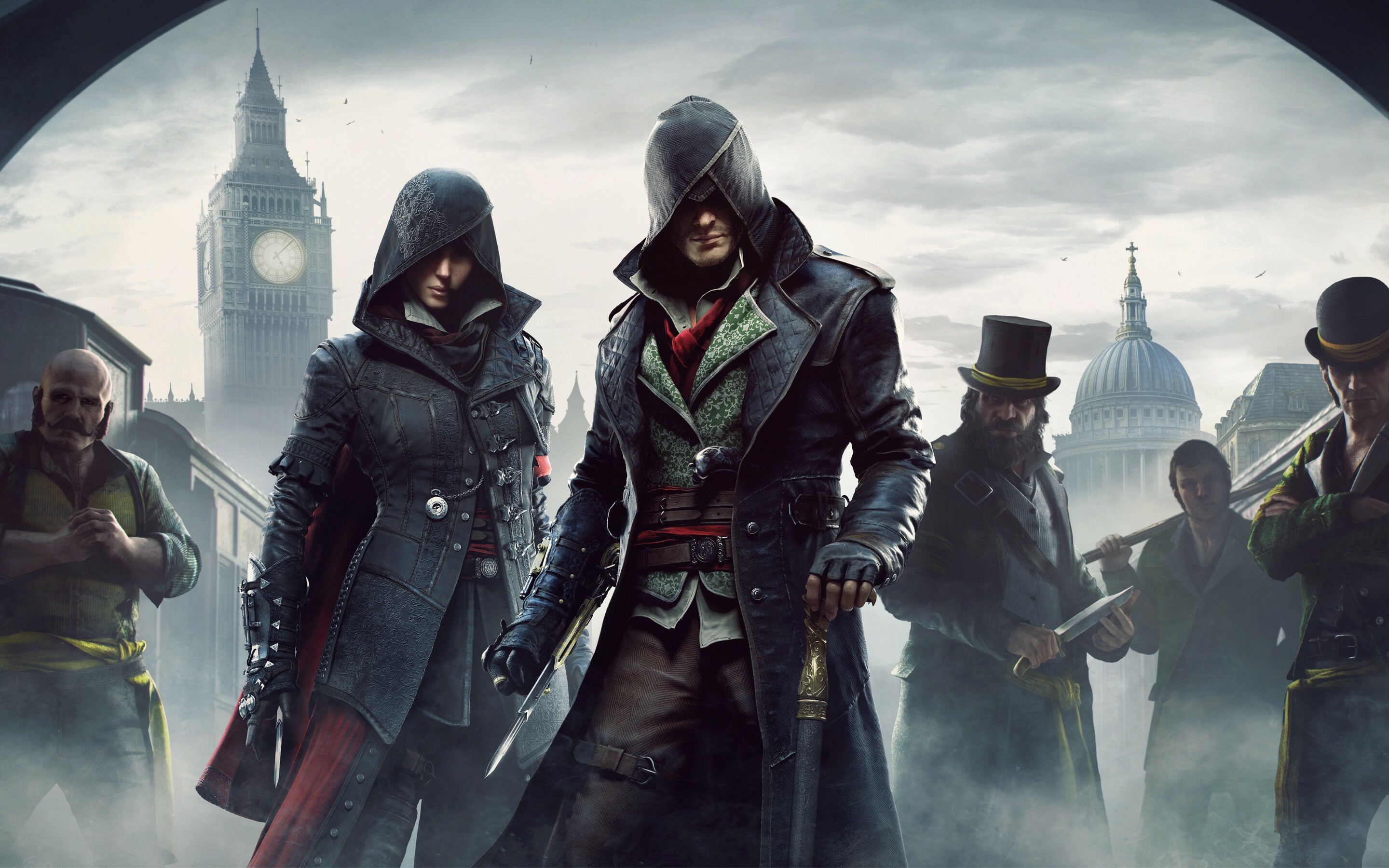 Assassin's Creed: Jacob and Evie Frye, The ninth major installment in the series. 2880x1800 HD Background.