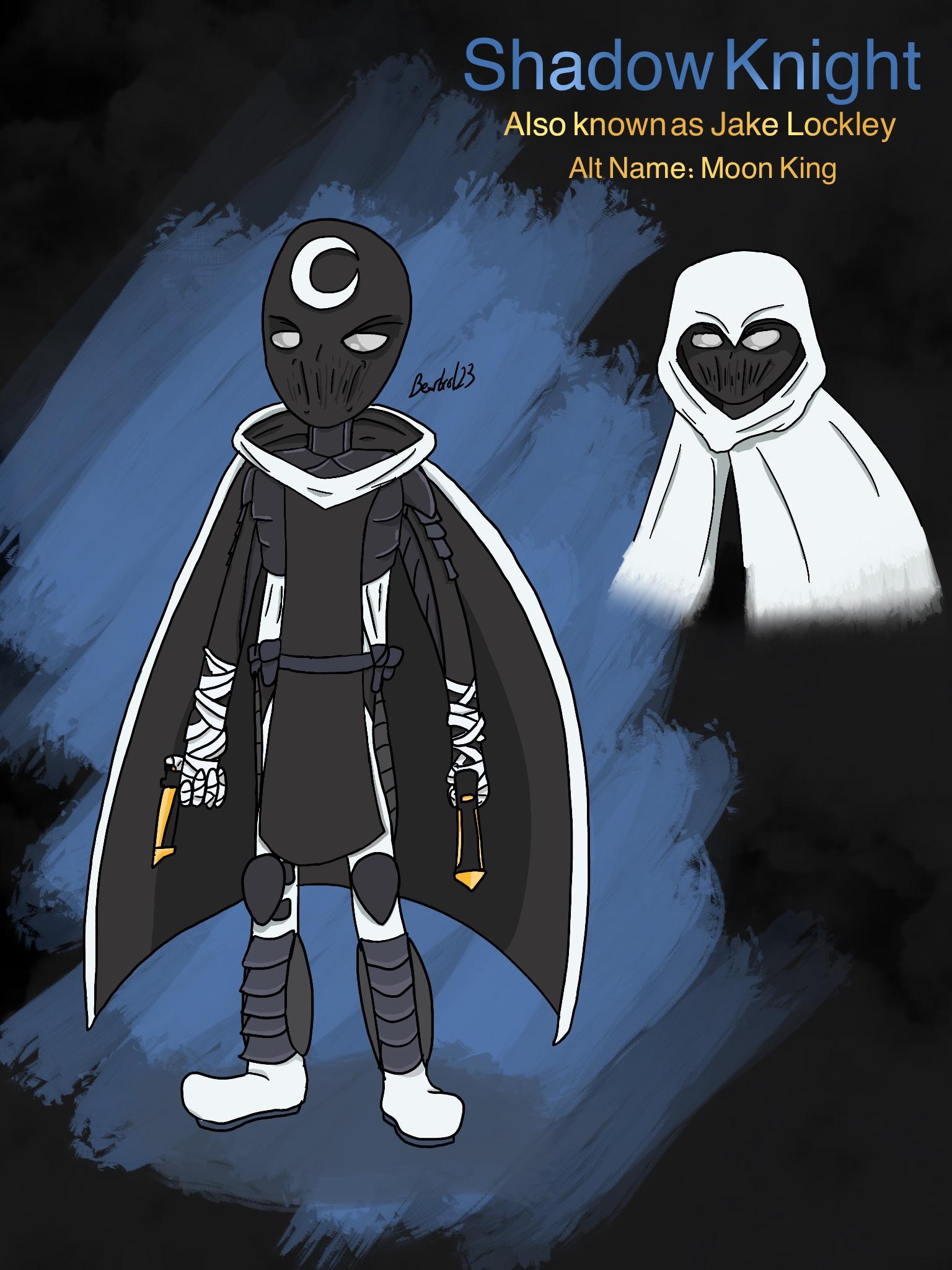 Jake Lockley comics, Moon Knight suit design, Fan creation, OC artwork, 1540x2050 HD Handy