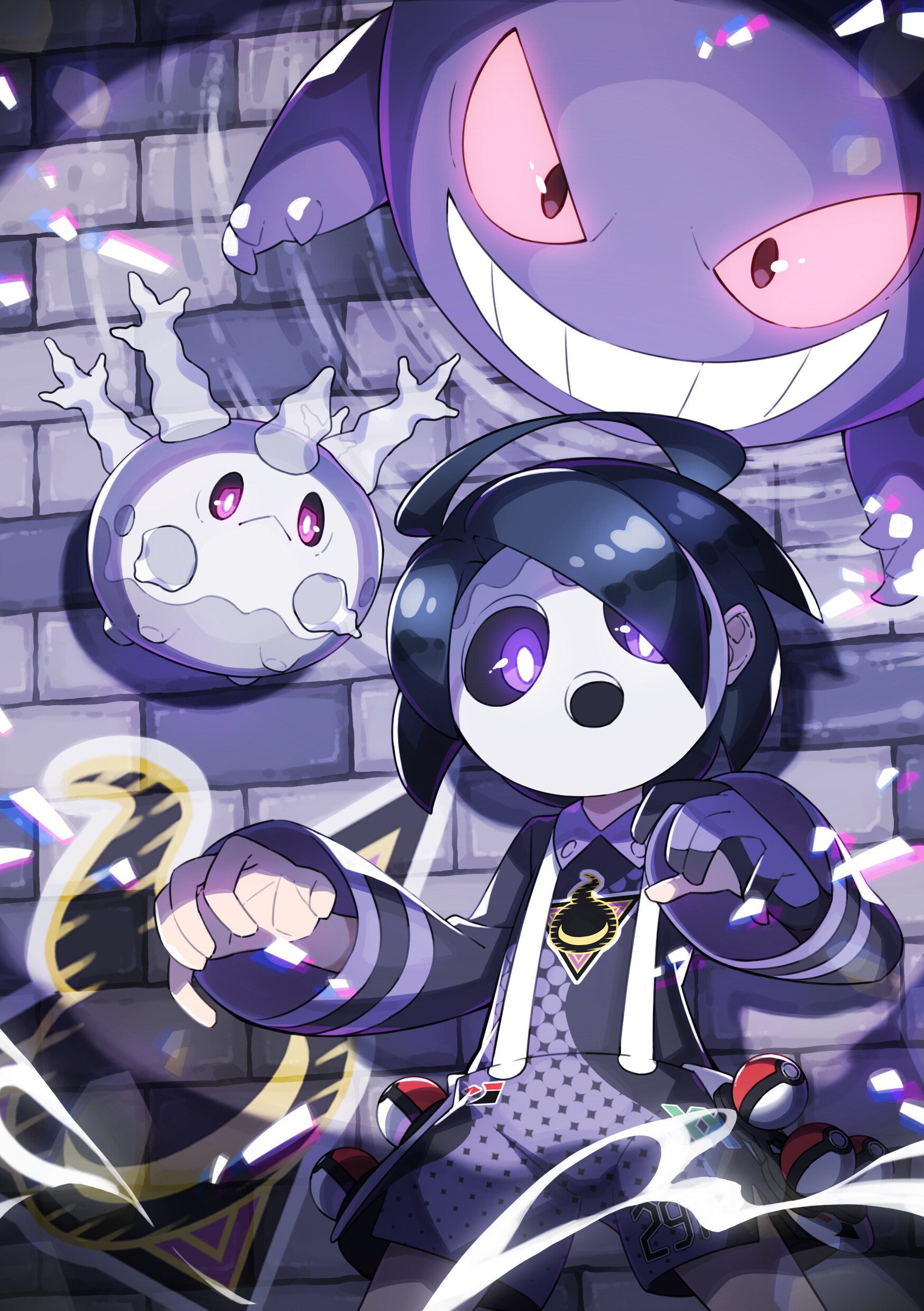 Allister Wallpapers, Gym Leader, Sinister Ambiance, Eerie Gym Trainers, 1750x2480 HD Phone
