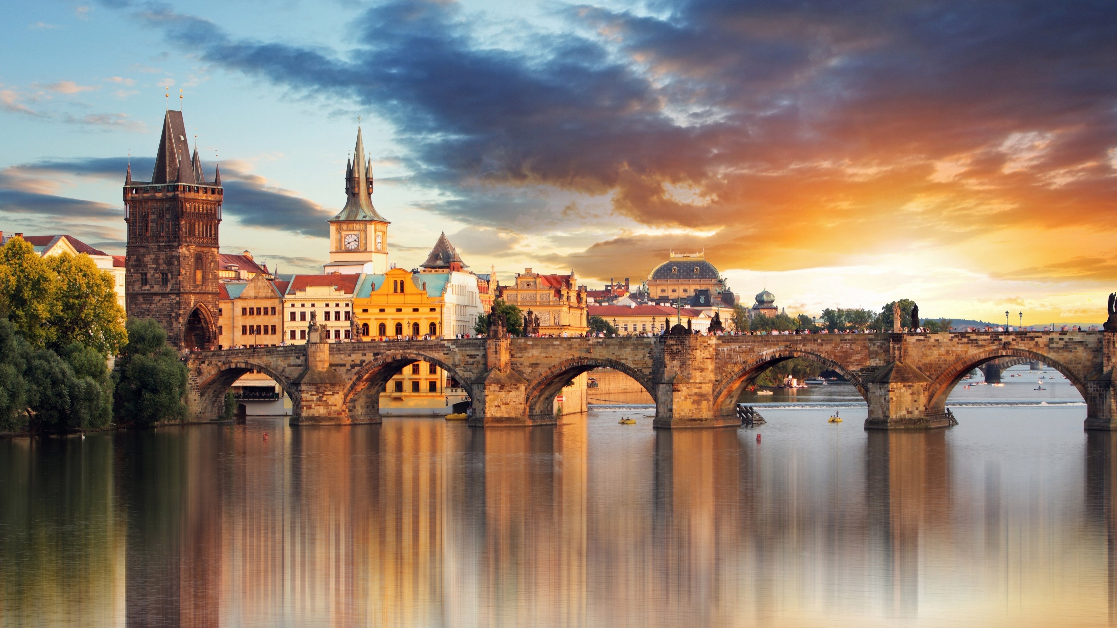 Versatile wallpaper, Stunning view, Czech Republic's pride, Captivating background, 3840x2160 4K Desktop
