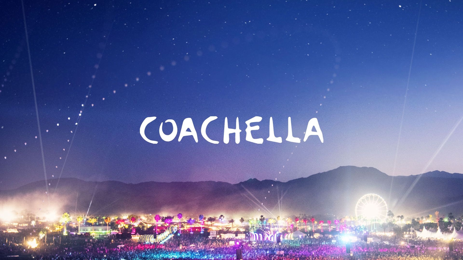 Coachella 2022, Music festival scene, Colorful crowds, Vibrant performances, 1920x1080 Full HD Desktop