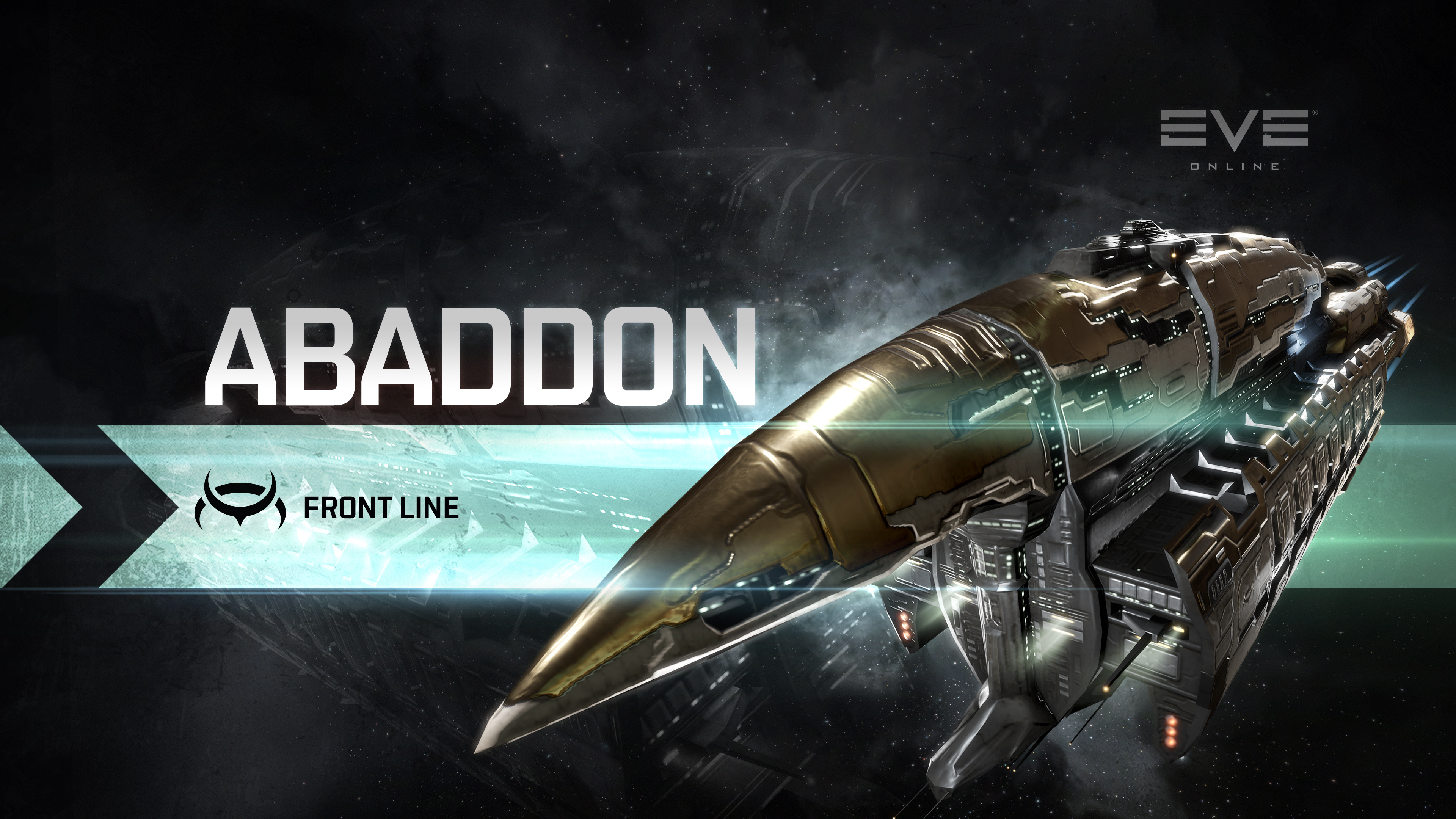 EVE Online, Alpha ship spotlight, Abaddon firepower, Dominate enemies, 3840x2160 4K Desktop