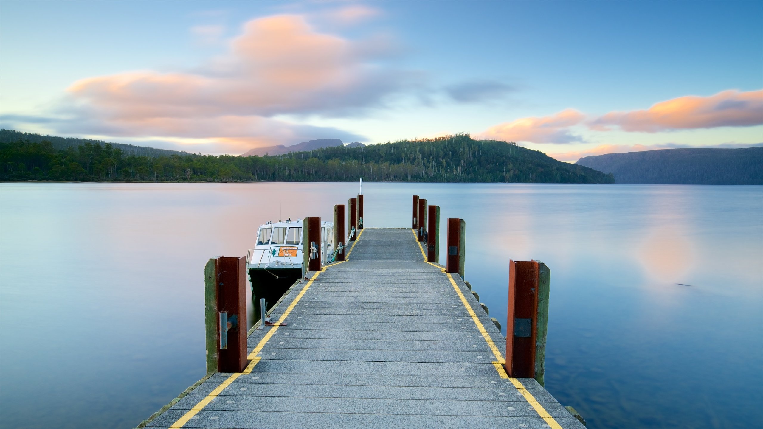 Lake Saint Clair, Tasmania, Reisetipps, Expedia, 2560x1440 HD Desktop