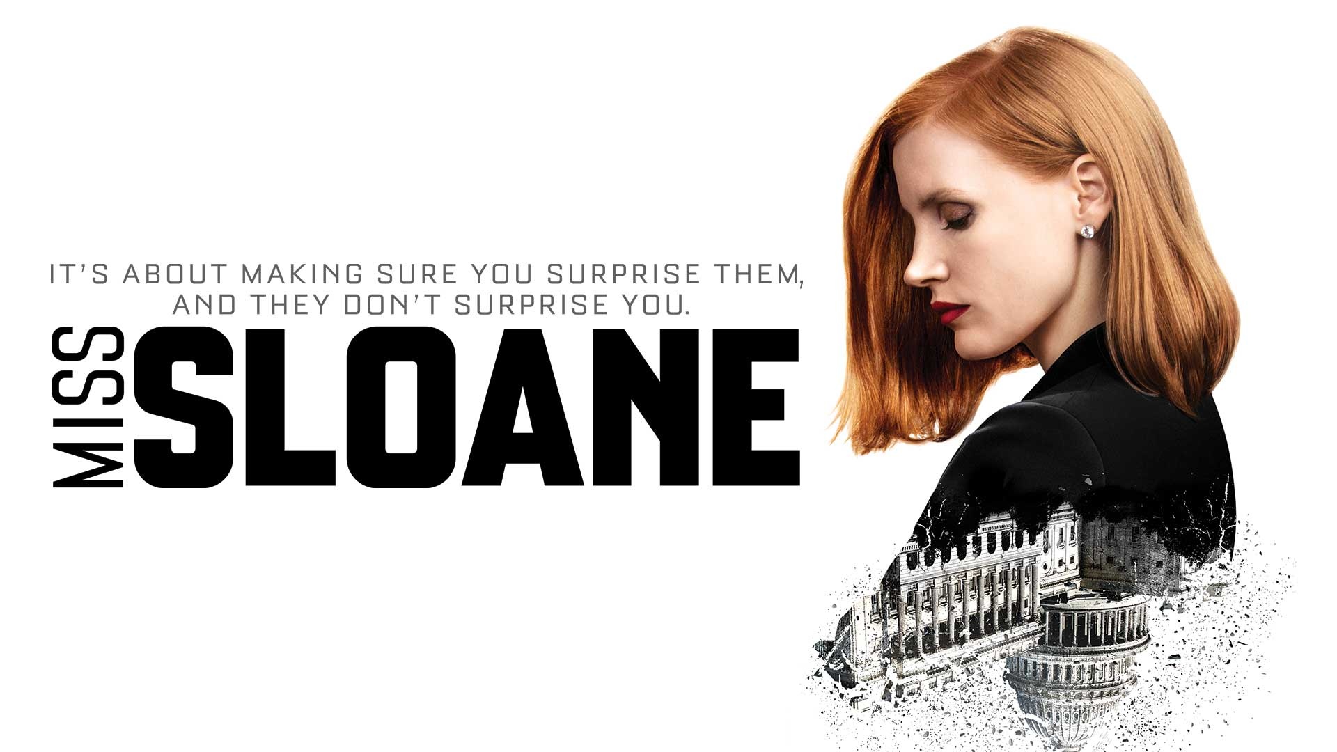 Miss Sloane: Max Richter composed the film's score, Jessica Chastain. 1920x1080 Full HD Wallpaper.