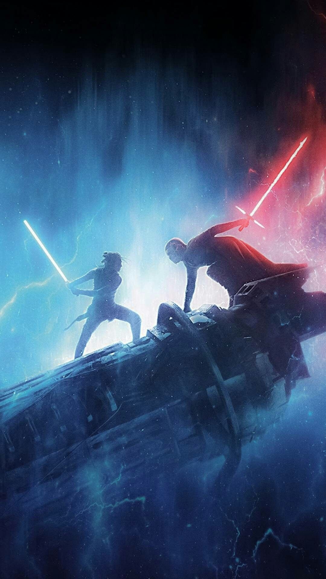 Star Wars: The Rise of Skywalker, J.J. Abrams, Movie finale, Cinematic wallpapers, 1080x1920 Full HD Handy