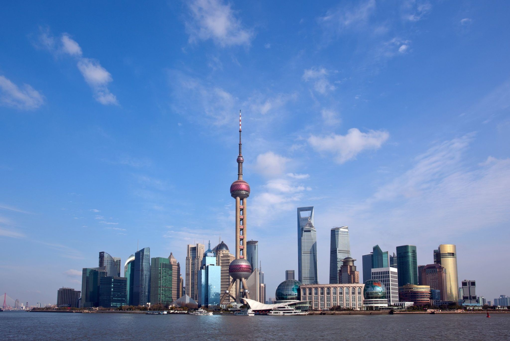 City Skylines, Shanghai, F5WC attributes, Skyline photography, 2050x1380 HD Desktop