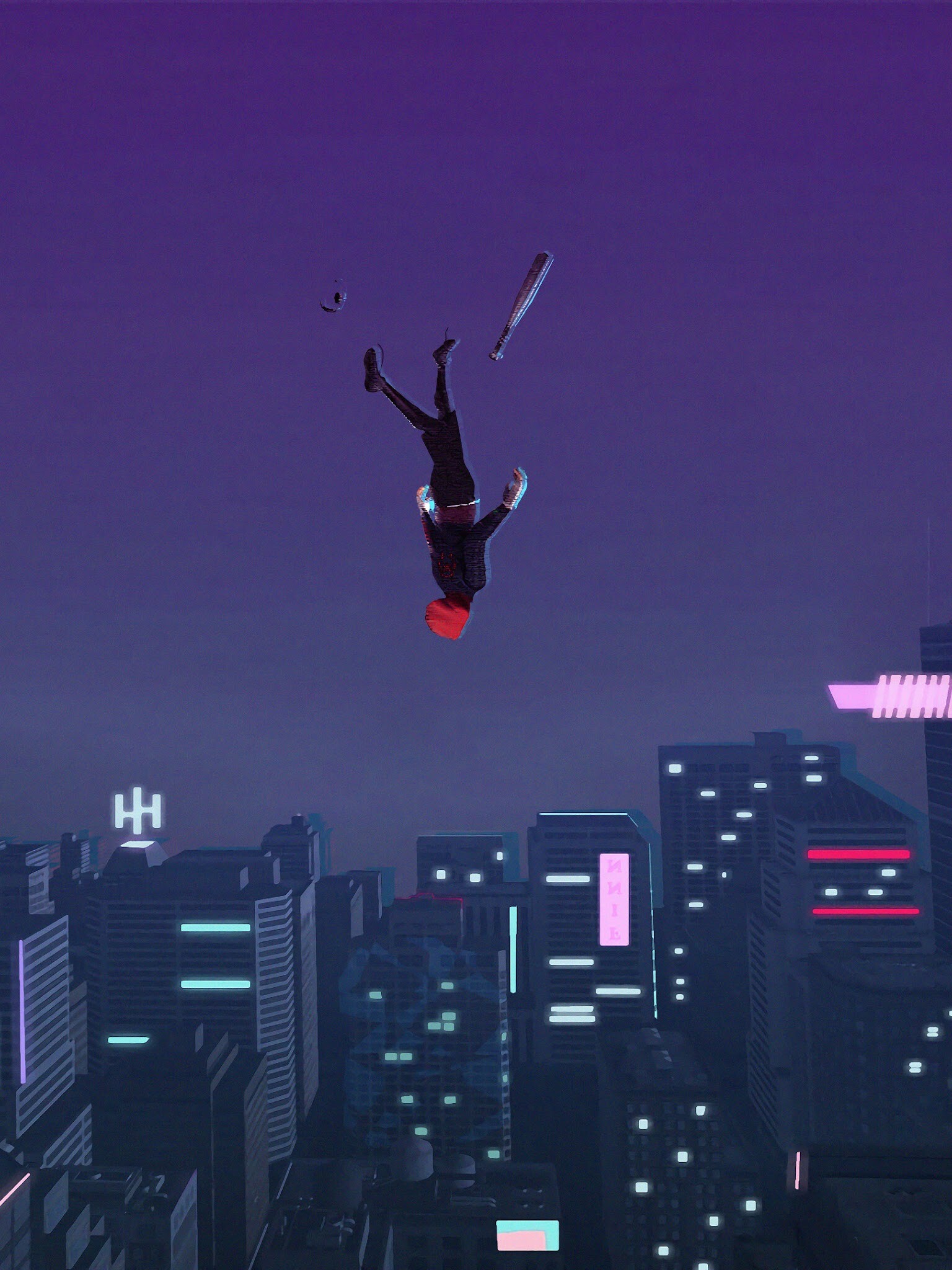 Spider-Man: Into the Spider-Verse: The film won Best Animated Feature Film at the 76th Golden Globe Awards. 1540x2050 HD Wallpaper.
