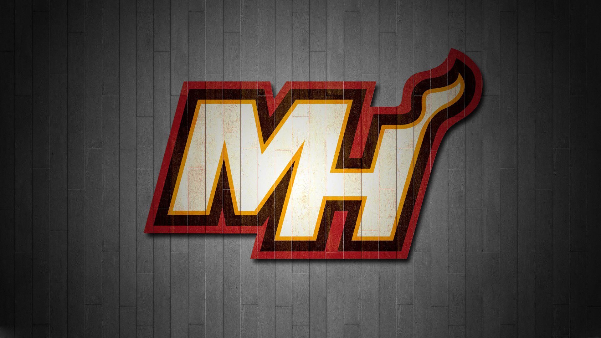 Miami Heat: The team was swept by the Chicago Bulls in the 1st round of the 2007 NBA playoffs. 1920x1080 Full HD Background.