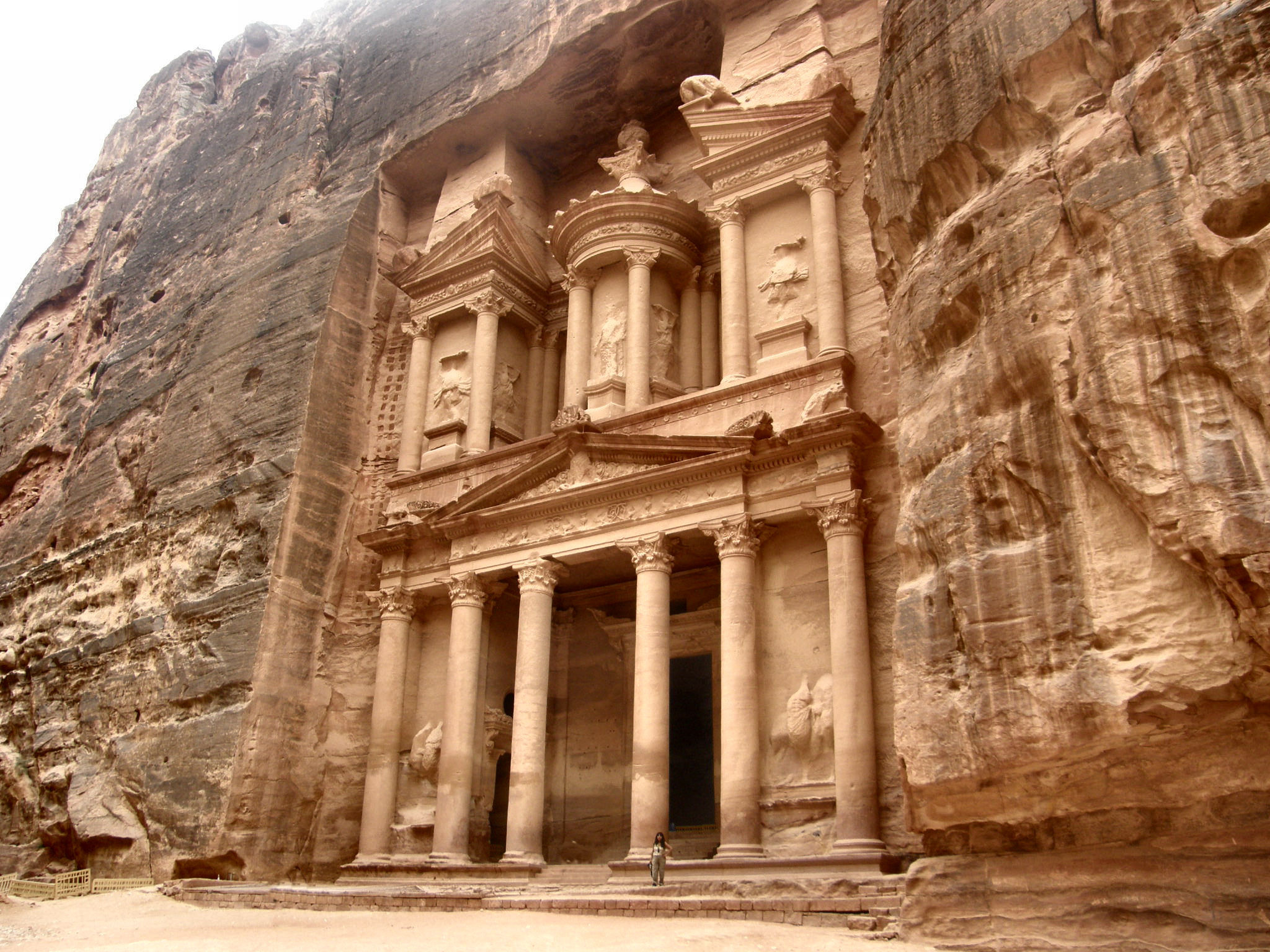 Petra Jordan, 6 wonders of the world, Unique places, 2050x1540 HD Desktop