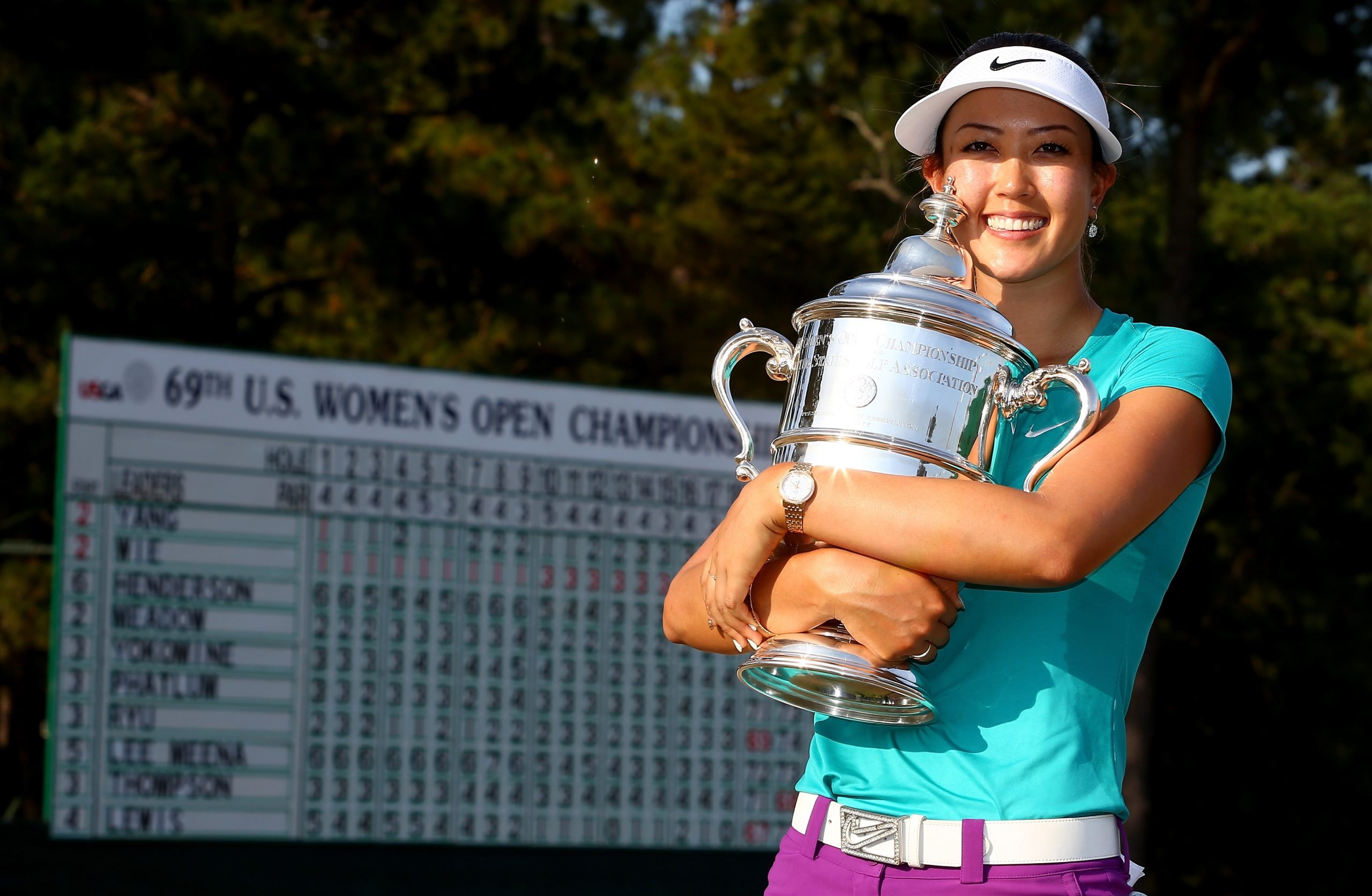 Michelle Wie West, Legends of Sport, Golf superstar, Inspiring athlete, 2560x1680 HD Desktop
