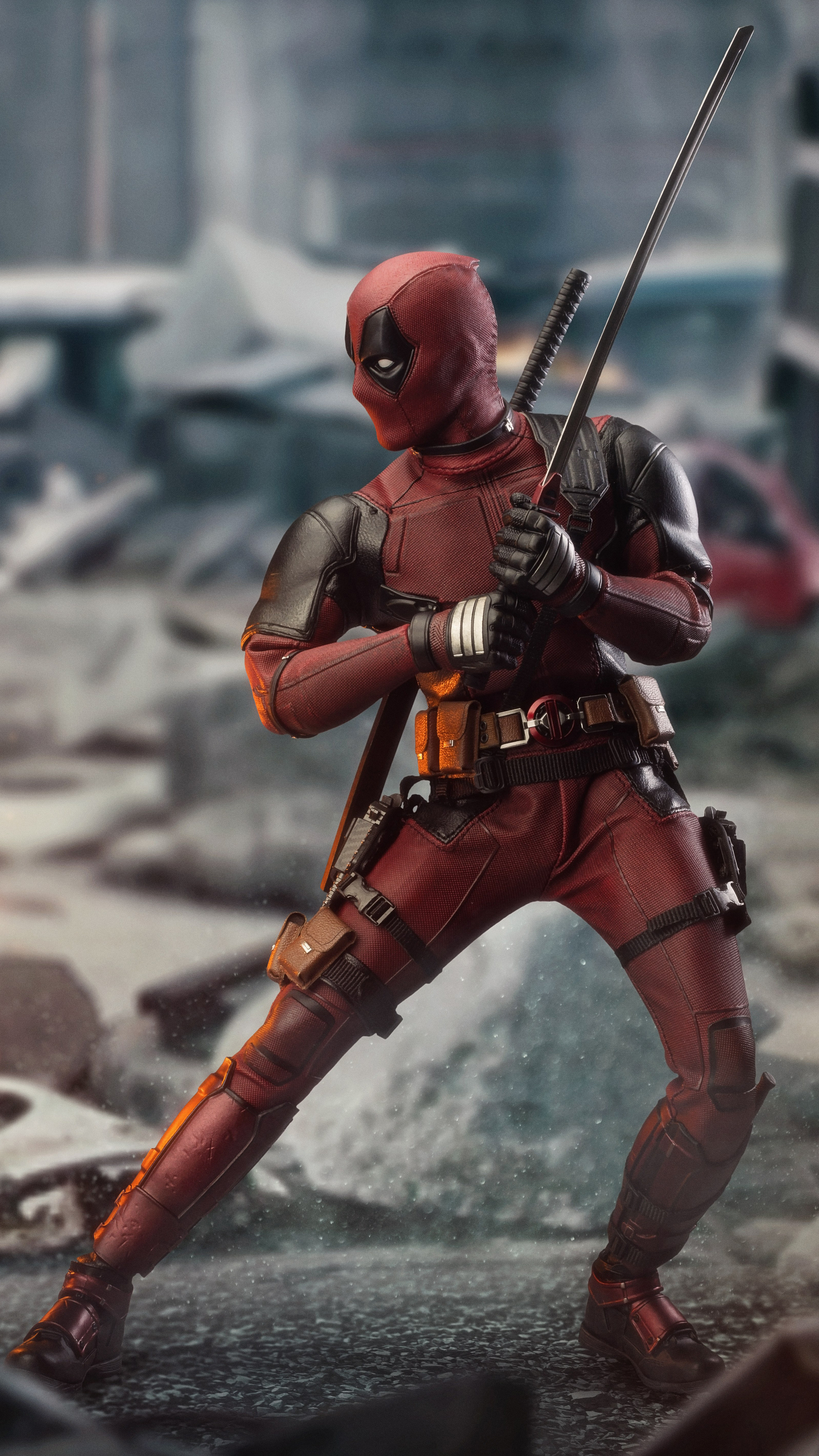 Deadpool 2, Sony Xperia, HD wallpapers, Premium images, 2160x3840 4K Phone