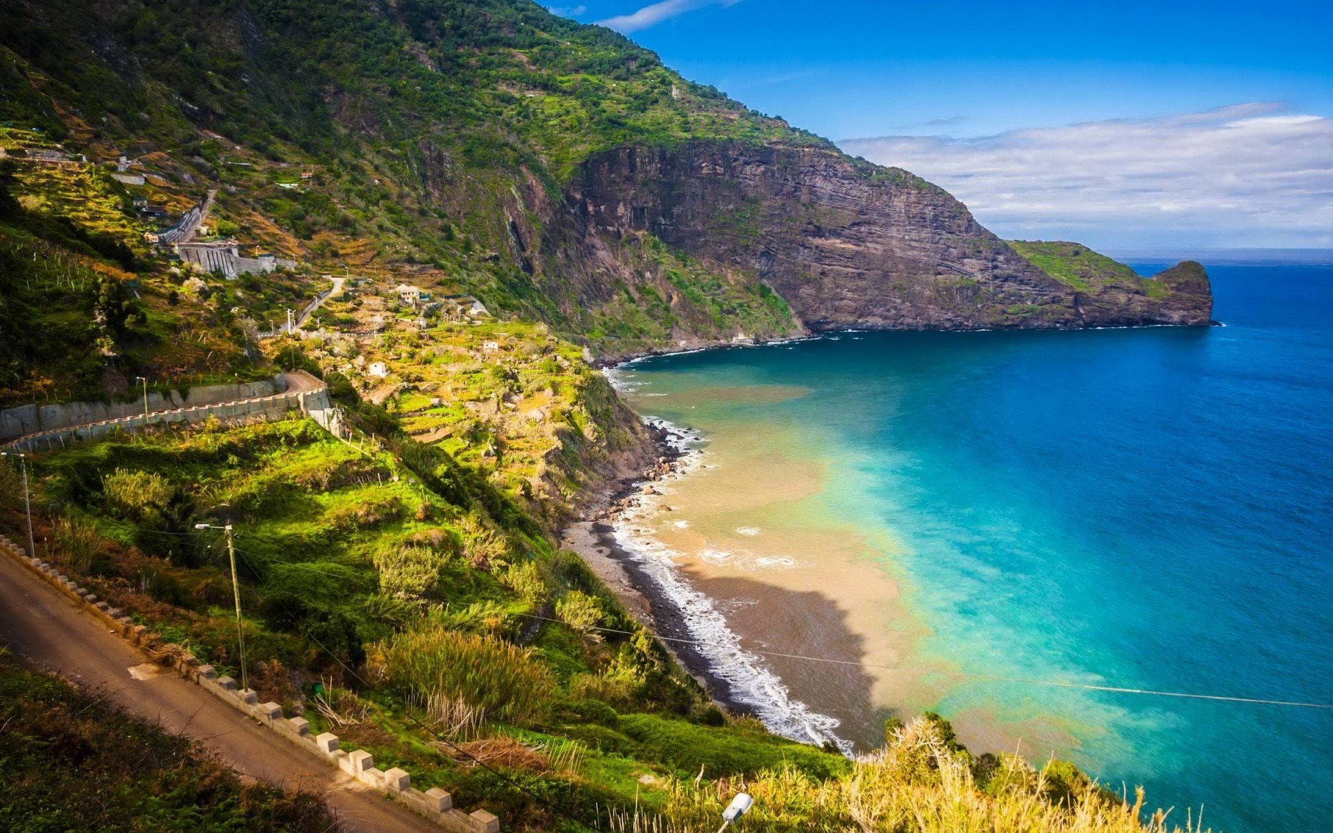 Madeira travels, Vivid wallpapers, Breath-taking landscapes, Nature's beauty, 1920x1200 HD Desktop