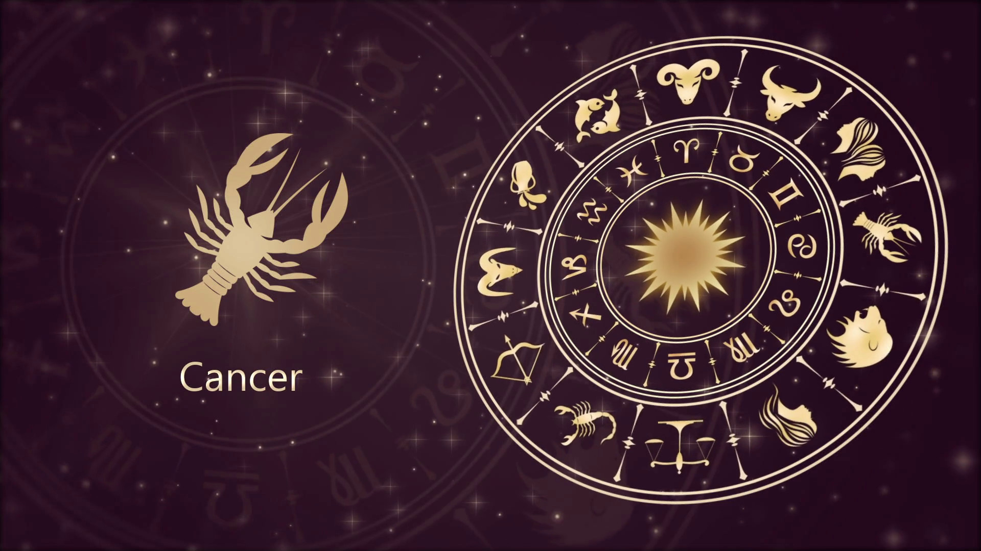 Zodiac cancer wallpaper, Ryan Mercado post, Astrological aesthetics, 1920x1080 Full HD Desktop