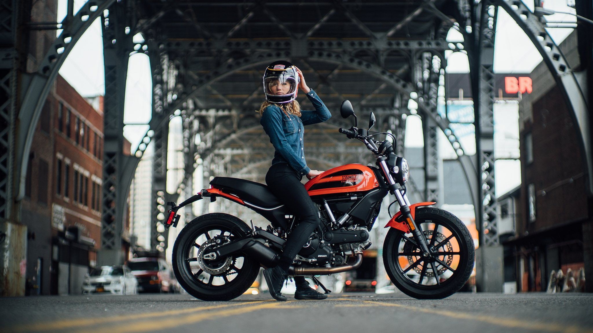Ducati Scrambler Icon, Iconic motorcycle, Stunning wallpapers, Free backgrounds, 2050x1160 HD Desktop