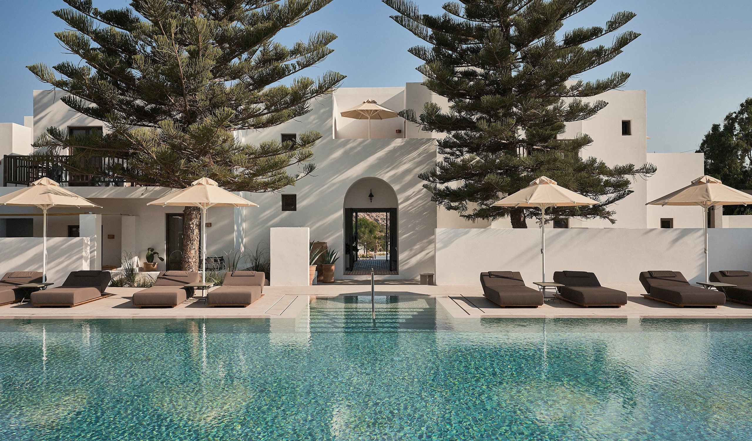 Parlio Paros Greece: Design hotels, Aesthetic beauty, Minimalist luxury, Greek charm, 2560x1510 HD Desktop