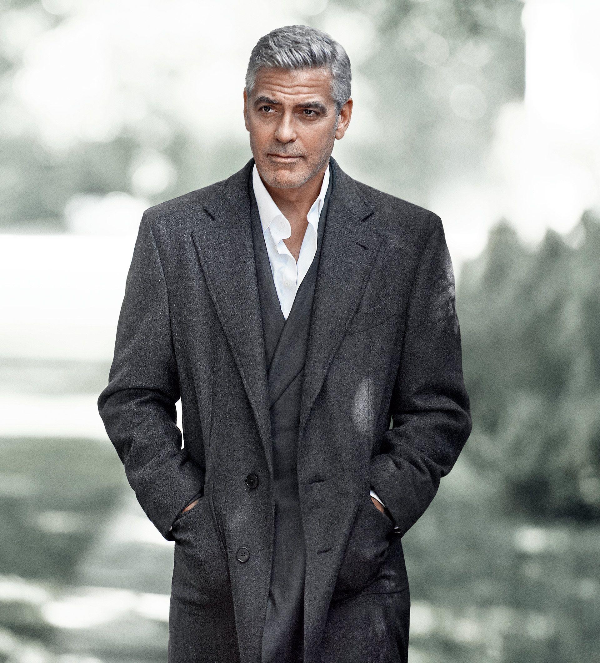 George Clooney, 2018 wallpapers, Stylish photos, Slick look, 1920x2120 HD Handy