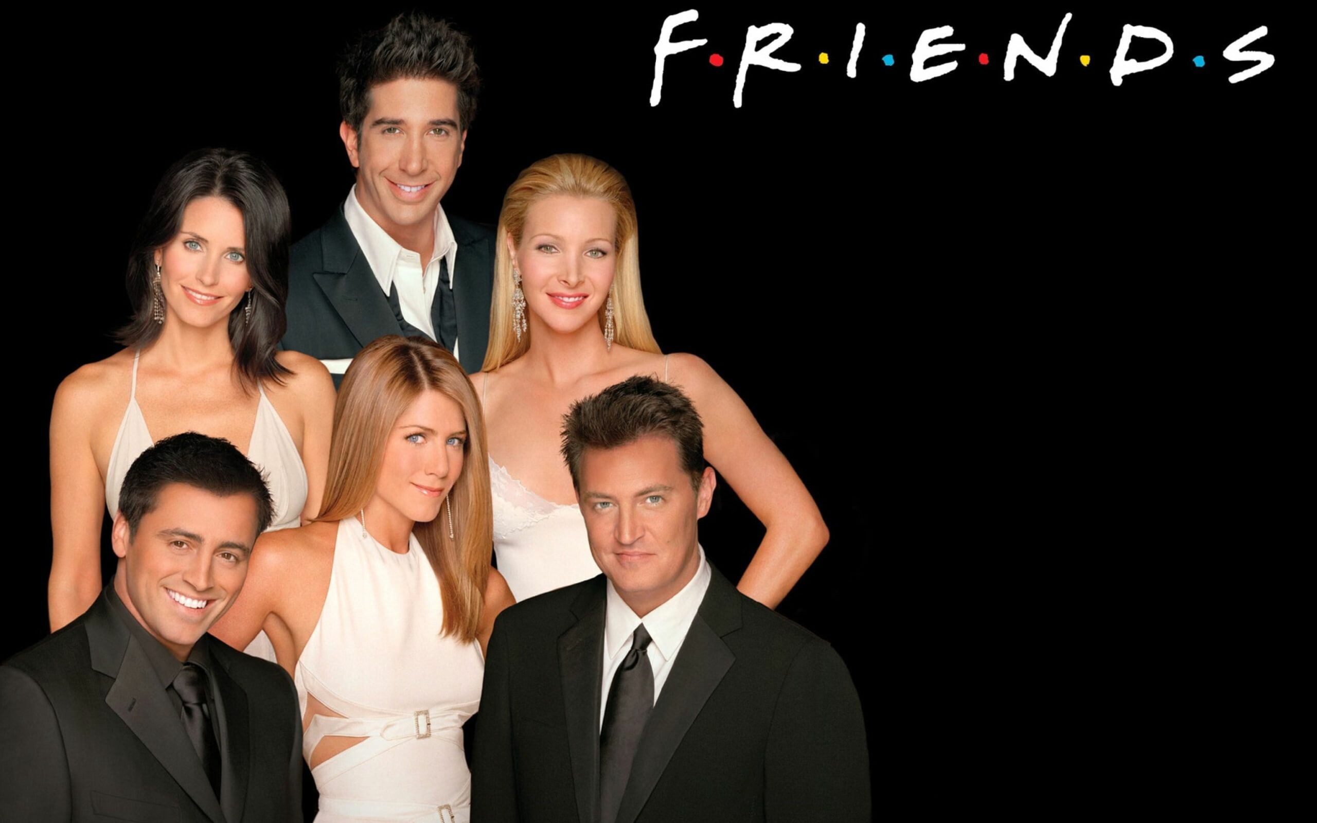 Friends (TV Series): Primetime Emmy Award for Outstanding Comedy Series in 2002. 2560x1600 HD Background.