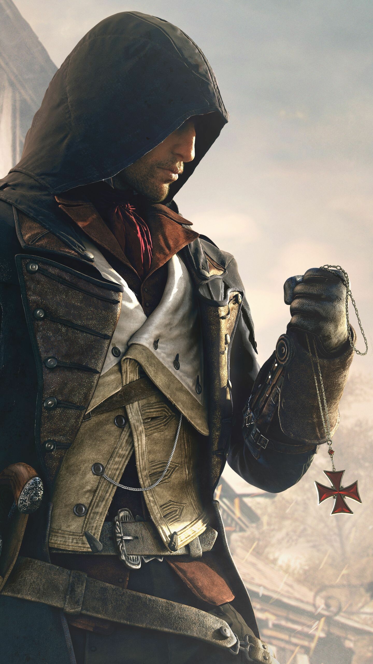 Assassin's Creed: Unity, Arno Dorian, A sequel to 2013's Black Flag. 1440x2560 HD Wallpaper.