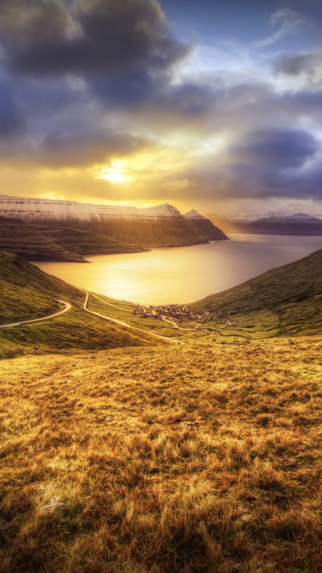 Faroe Islands, Landscape wallpaper, iPhone 7 Plus, Breathtaking view, 1080x1920 Full HD Phone