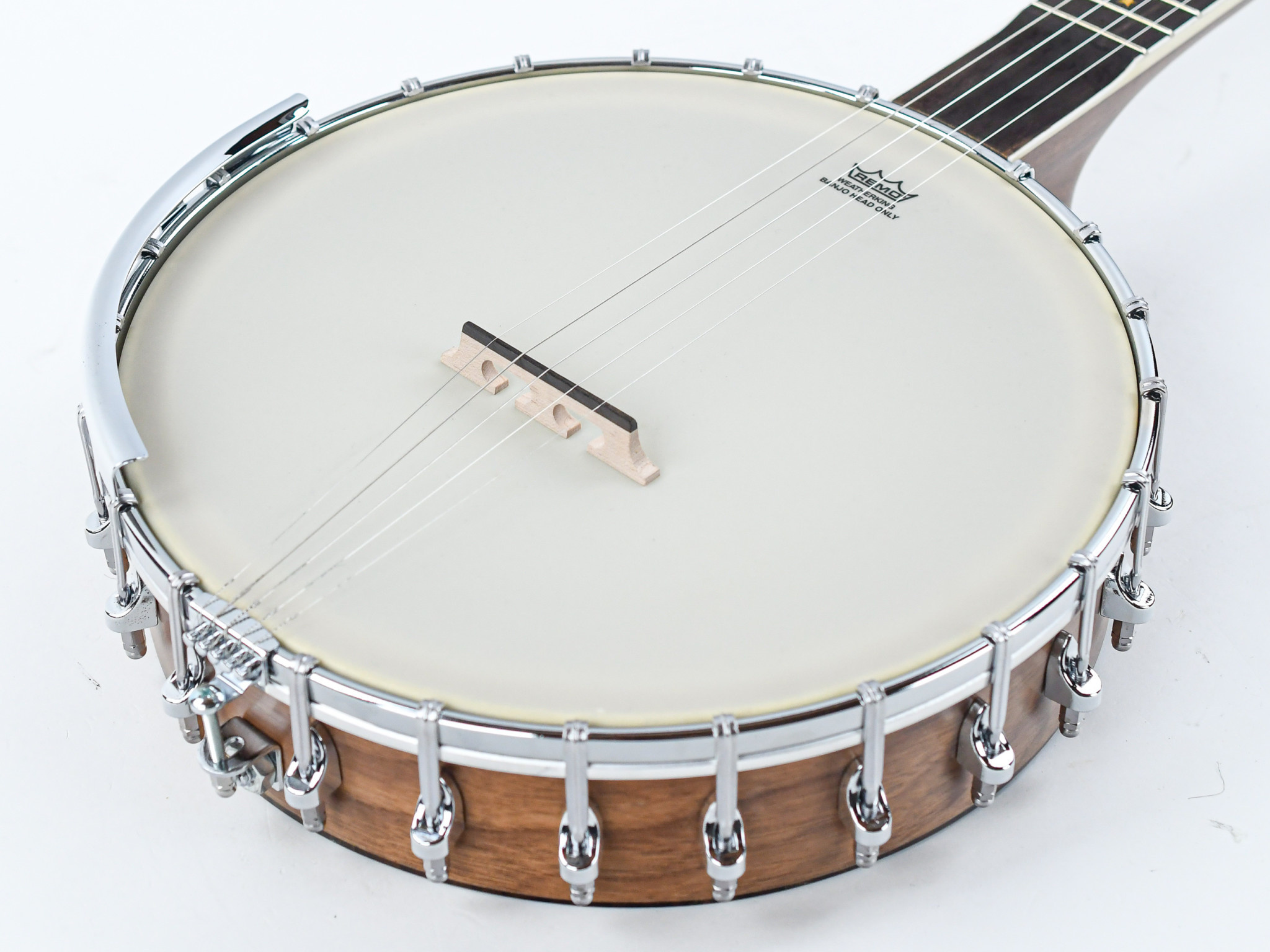 Banjo: Ashbury AB85 5 String Openback, A musical instrument like a small guitar with a round body. 2050x1540 HD Background.