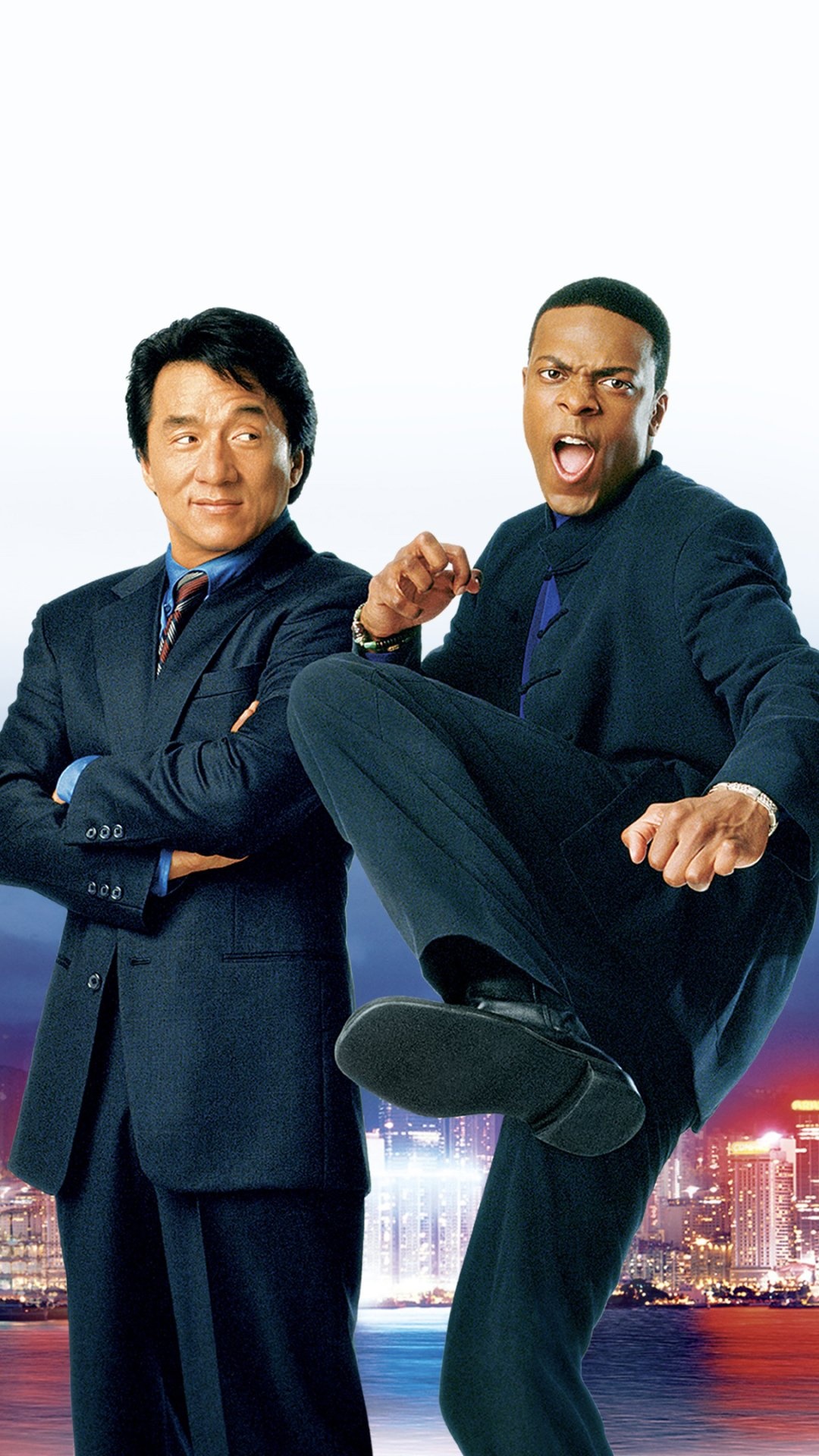 Rush Hour, Hilarious mismatched duo, Frenetic urban setting, Undercover operation, 1080x1920 Full HD Handy