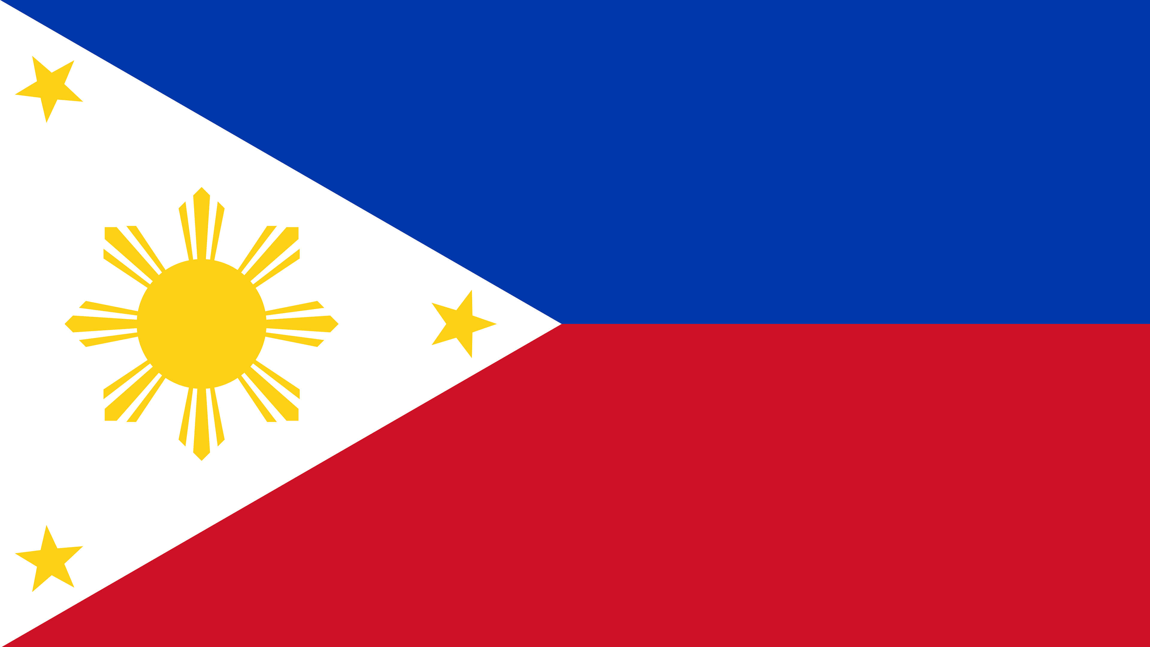 Philippines flag, UHD wallpaper, Patriotic symbol, National pride, 3840x2160 4K Desktop