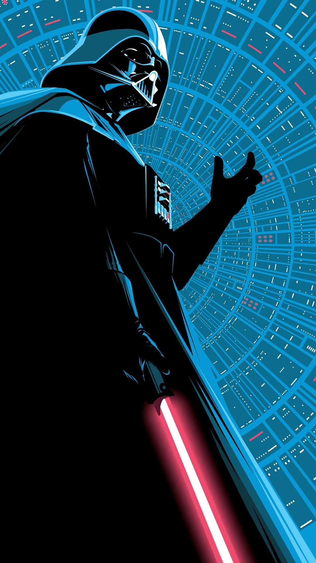 Star Wars: Darth Vader, The Dark Lord of the Sith. 1080x1920 Full HD Wallpaper.