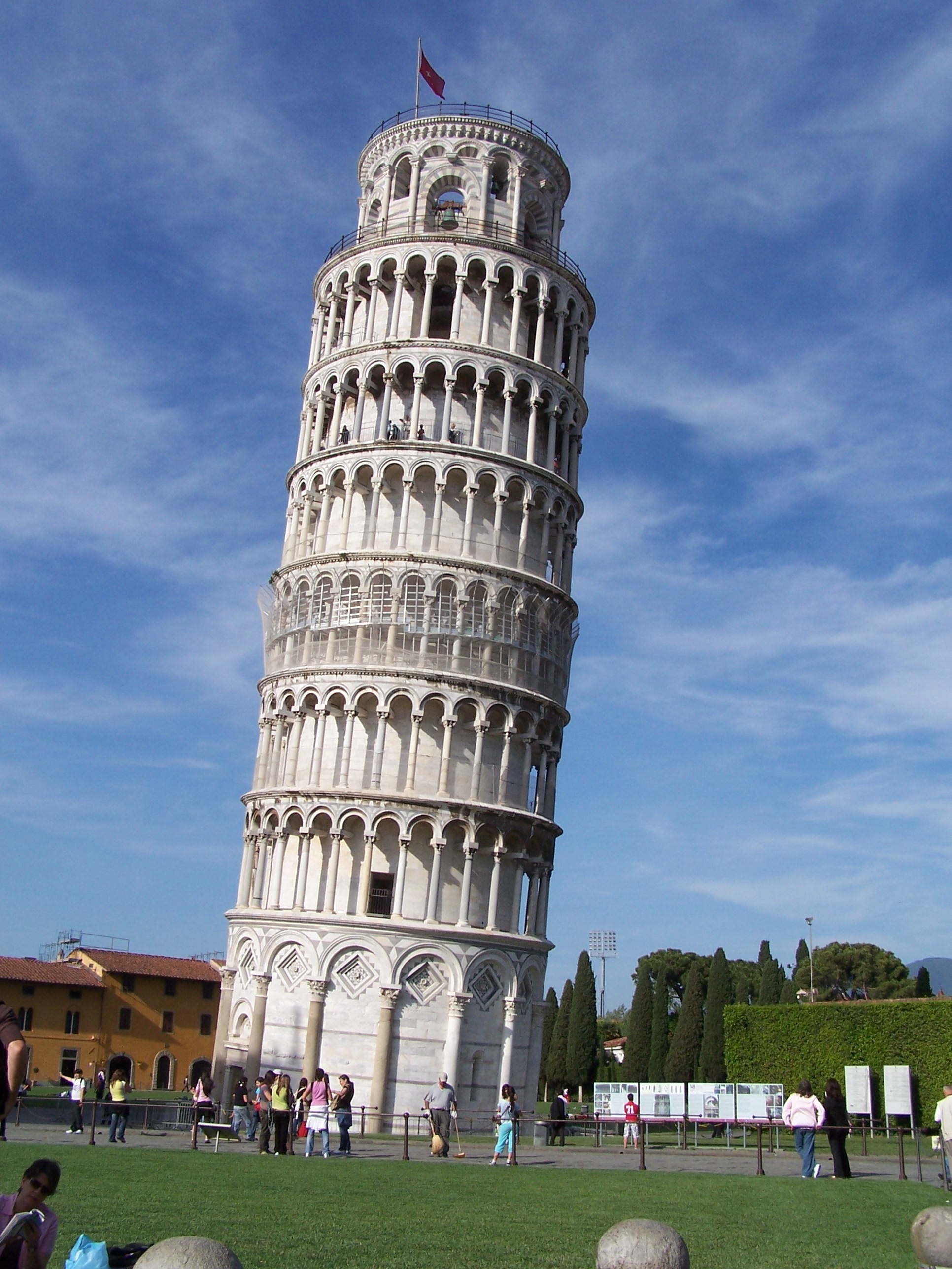 Leaning tower of Pisa, Iconic landmark, 1940x2580 HD Phone