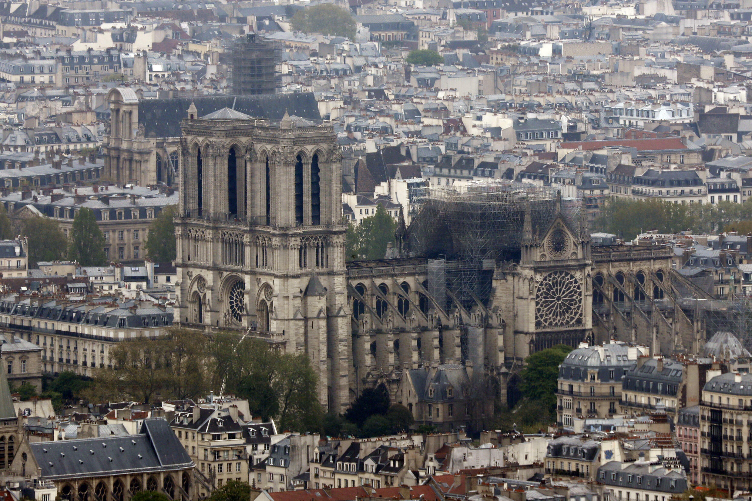 Notre-Dame Cathedral, Pictures, Three years after, Fire, 2480x1660 HD Desktop