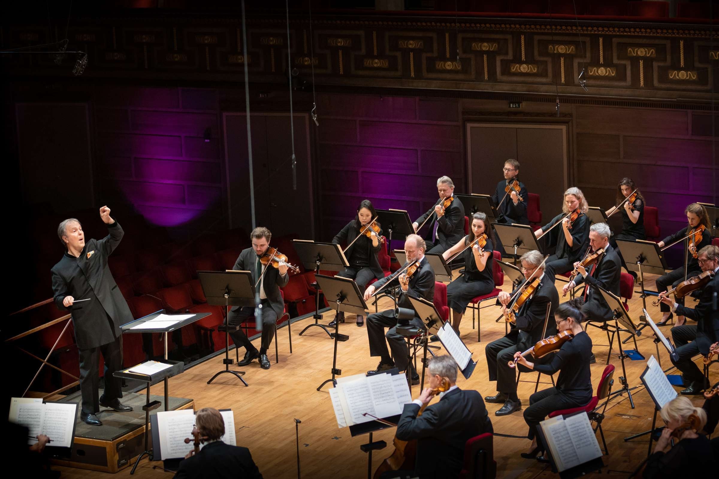 Orchestra: Bertrand Chamayou and Sakari Oramo, The Royal Stockholm Philharmonic Orchestra. 2400x1600 HD Wallpaper.