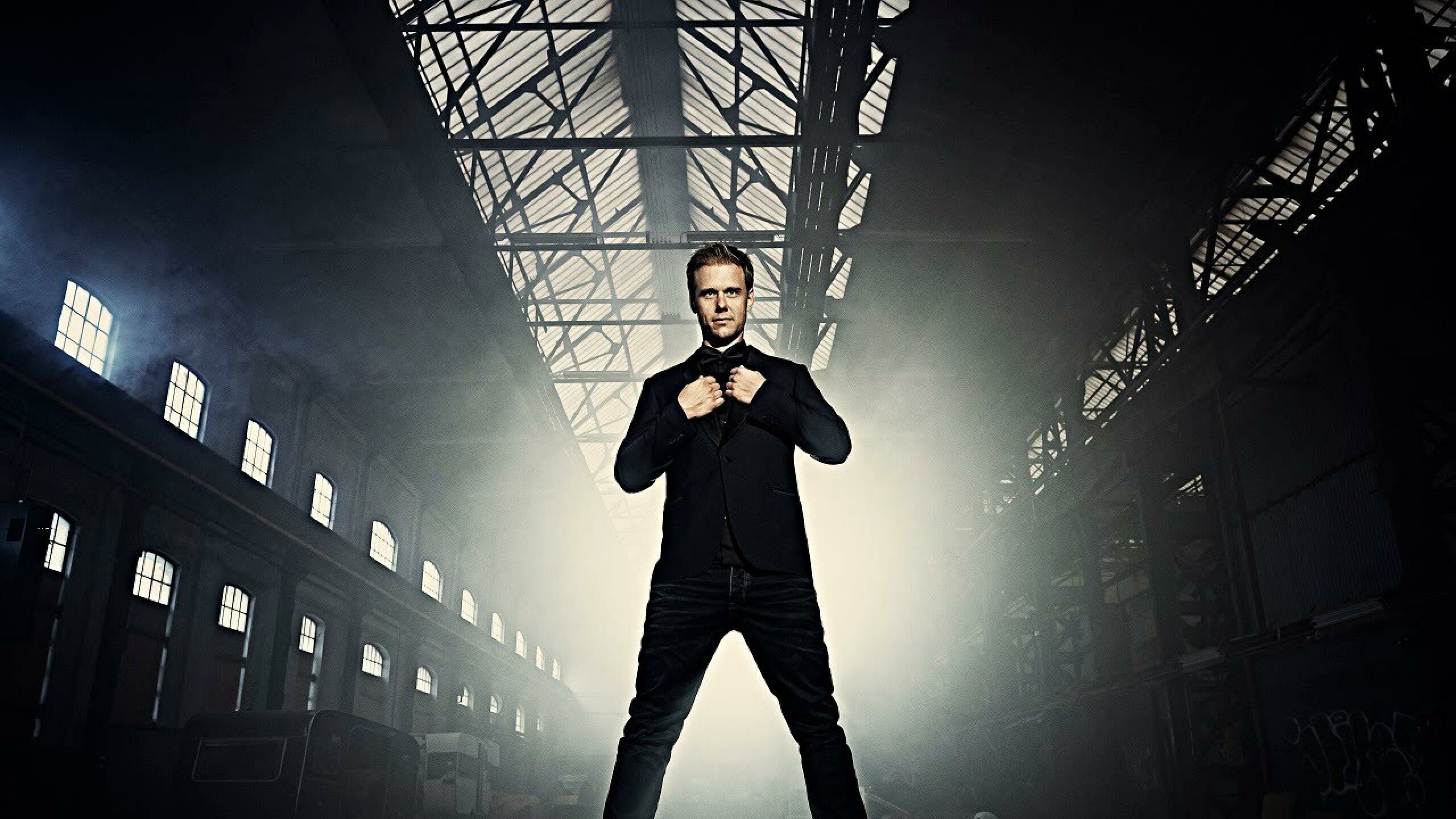 Armin Van Buuren: He holds the record for most entries on the Billboard Dance/Electronic Albums chart. 2560x1440 HD Background.